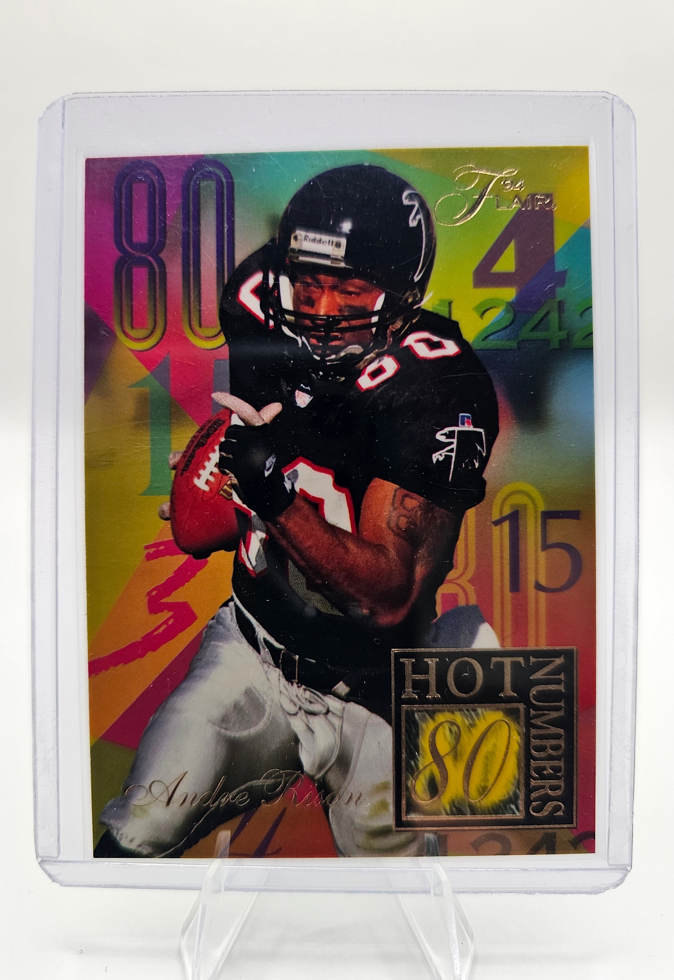1994 Ultra #10 Andre Rison Flair Hot Numbers