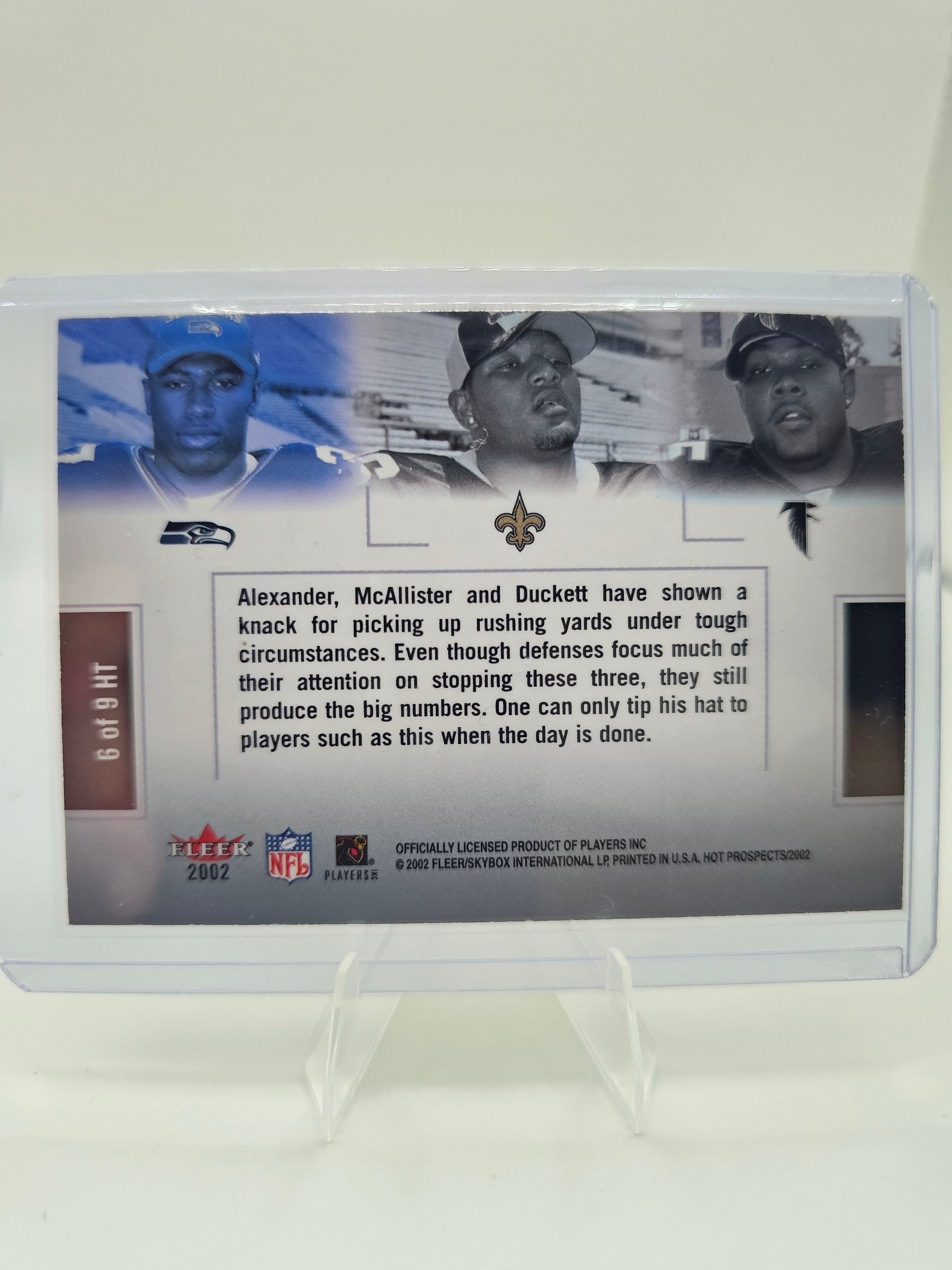 2002 Fleer Hot Prospects #6 Hat Trick