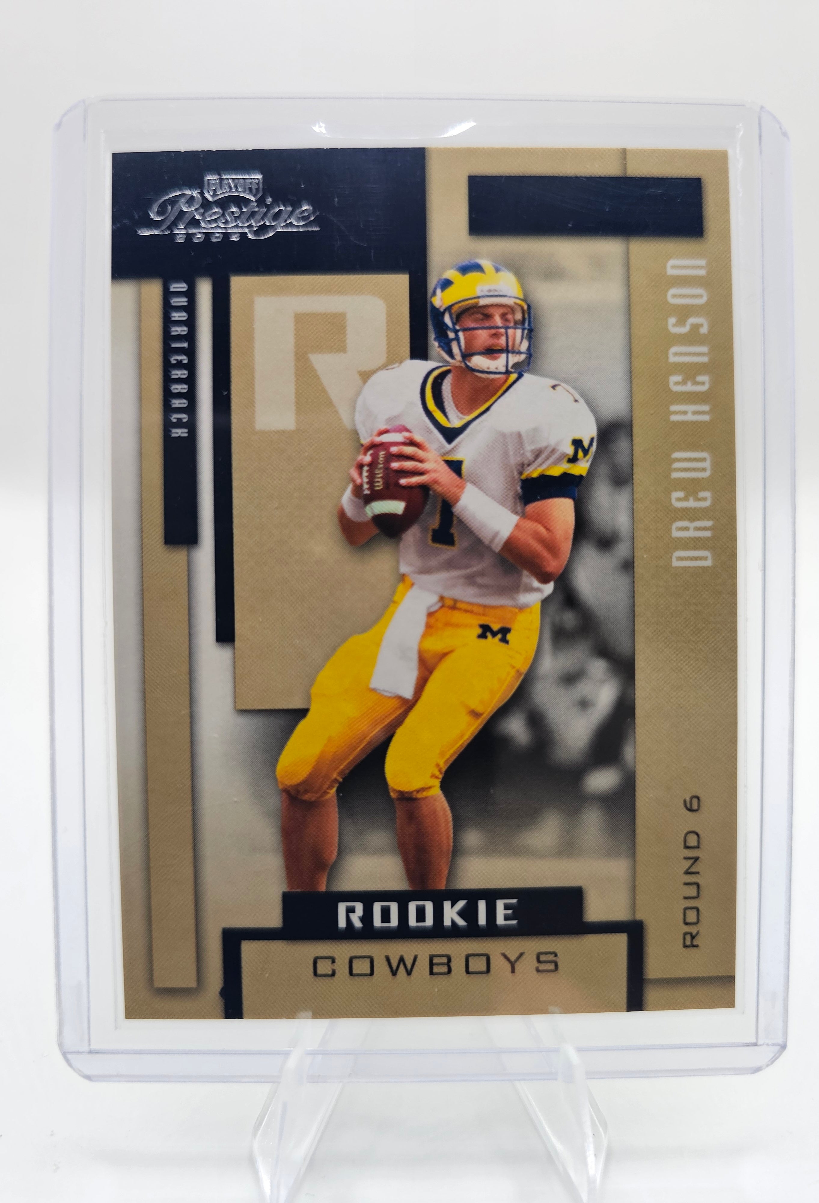 2004 Playoff Prestige #156 Drew Henson Rookie Card – Dallas Cowboys