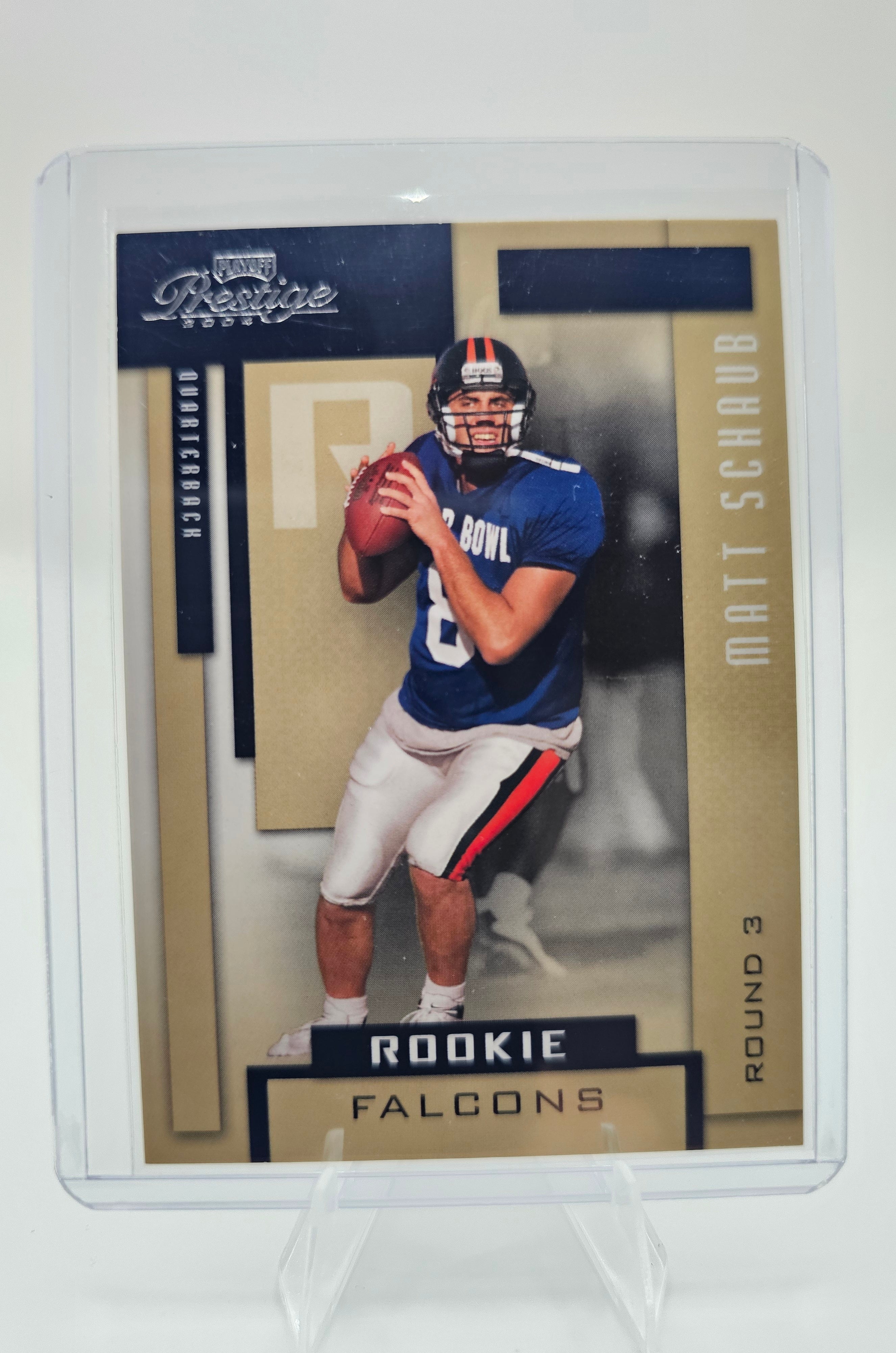 2004 Playoff Prestige #199 Matt Schaub Rookie Card – Atlanta Falcons