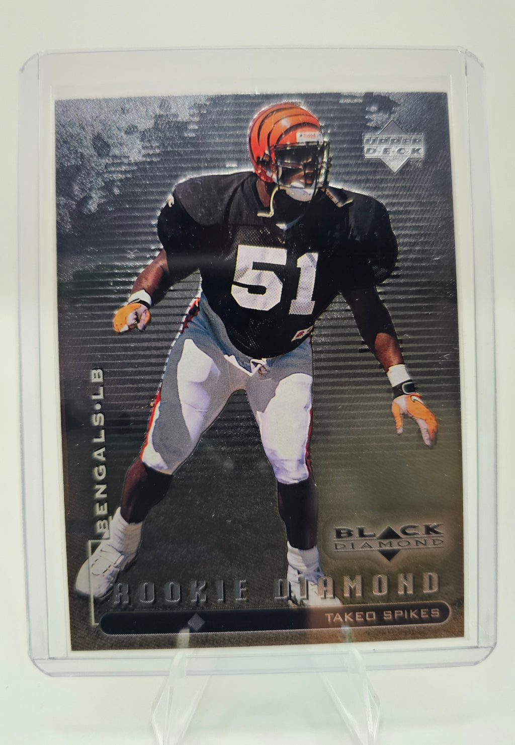 1998 Upper Deck Black Diamond Rookie Edition #115 Takeo Spikes