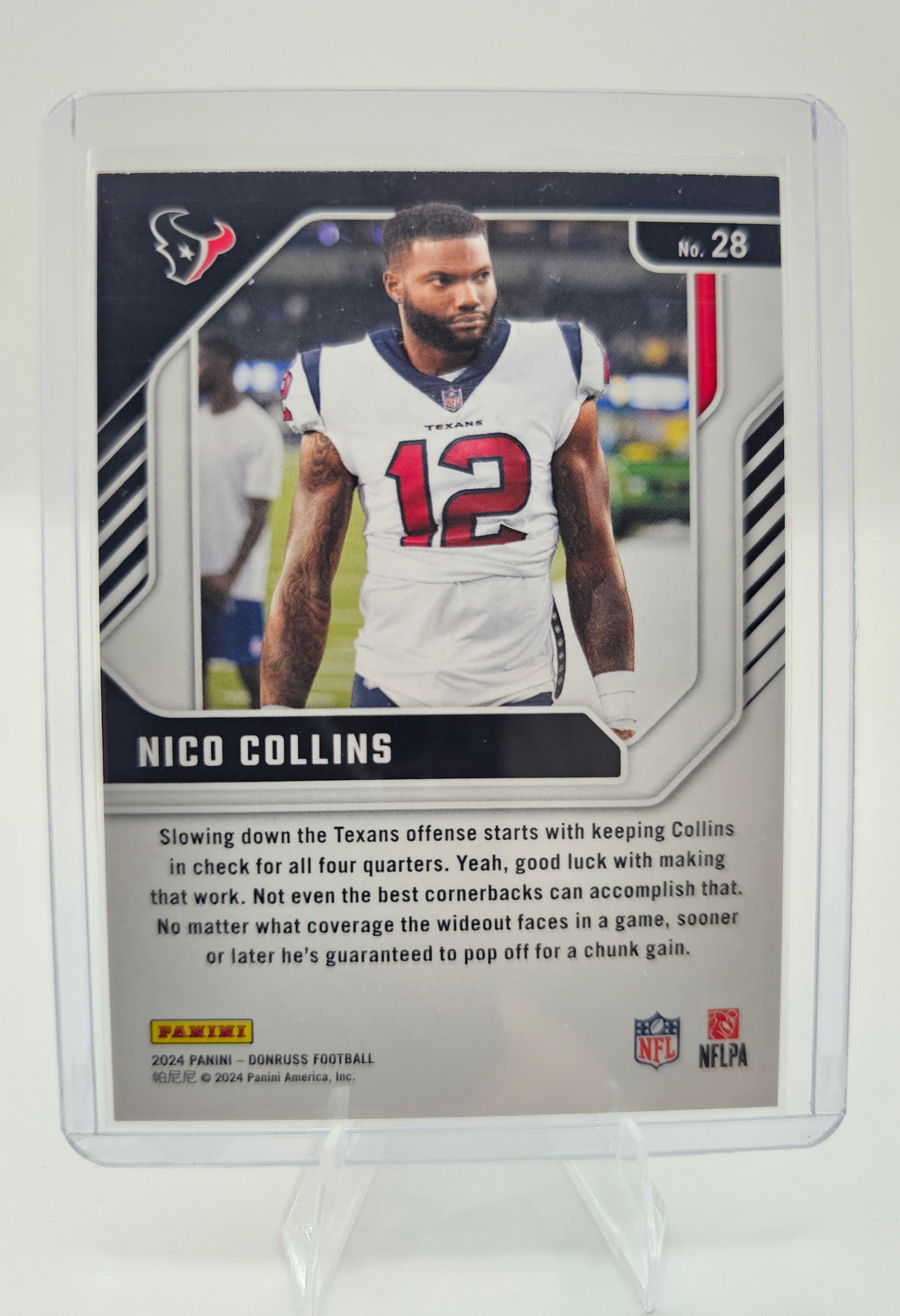 2024 Donruss #28 Nico Collins Elite Series