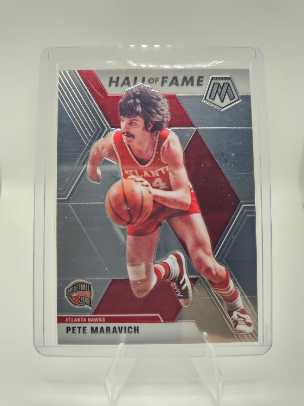 2019-20 Panini Mosaic #295 Pete Maravich