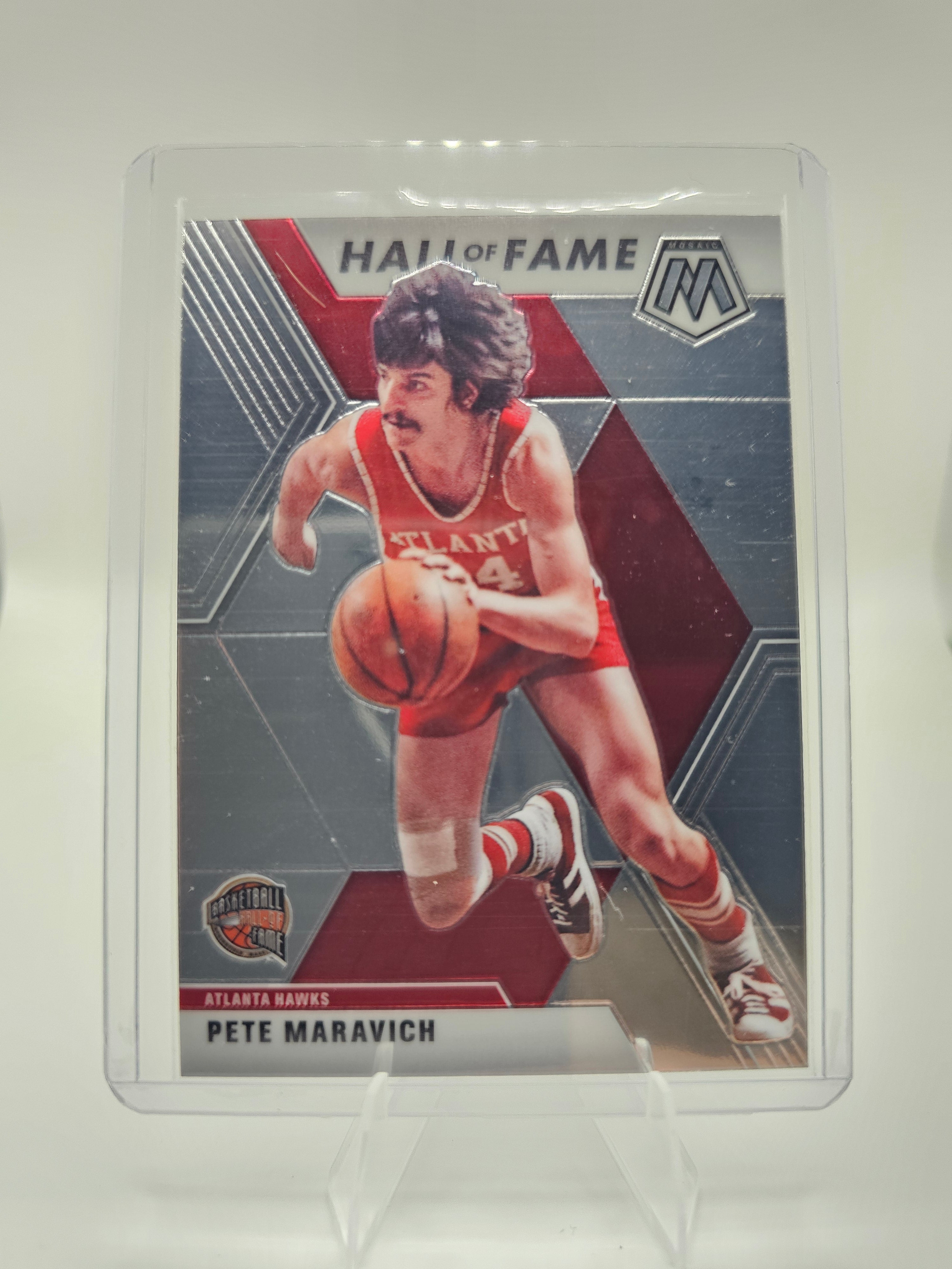 2019-20 Panini Mosaic #295 Pete Maravich