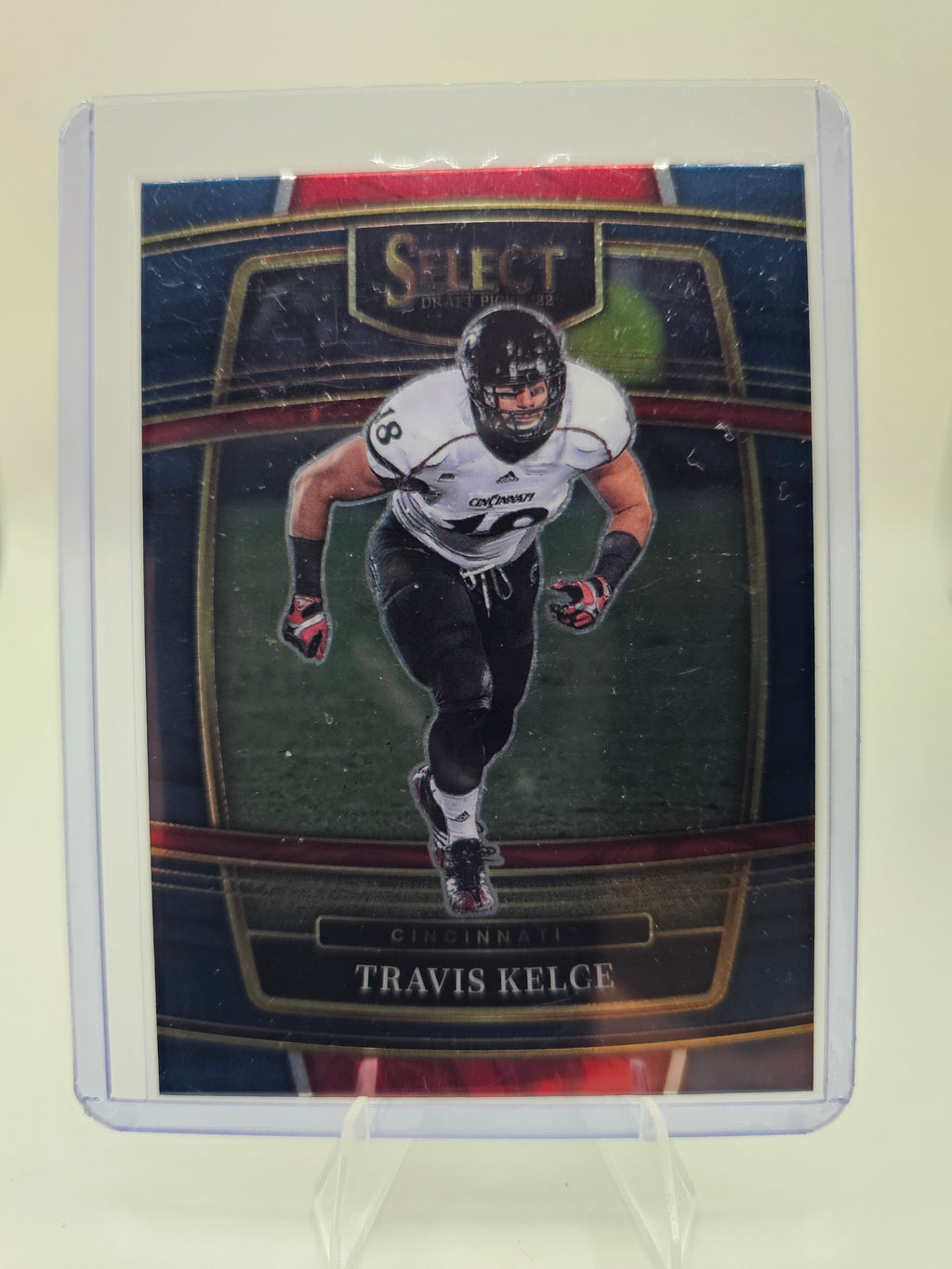 2022 Panini Select Draft Picks #30 Travis Kelce Blue (Retail Base)