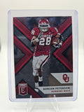2018 Panini Elite Draft Picks #4 Adrian Peterson