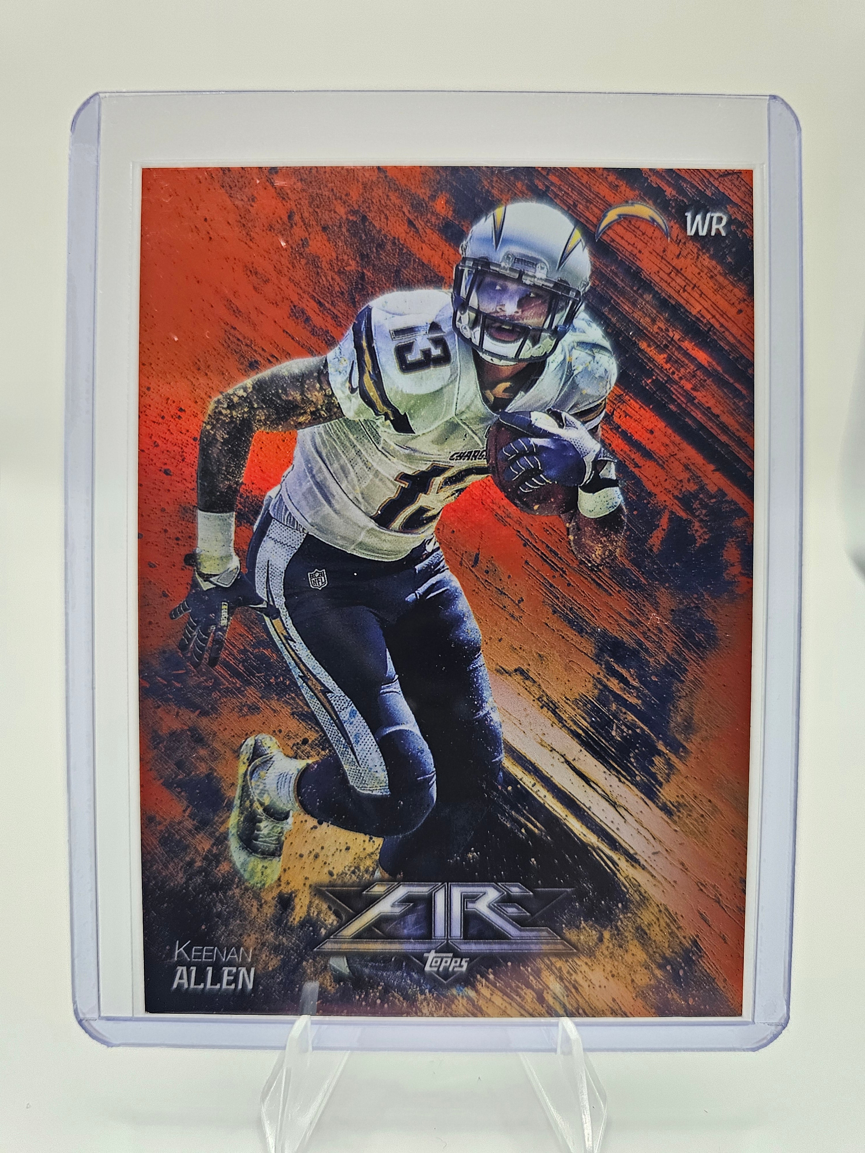 2014 Topps Fire Flame Foil #78 Keenan Allen