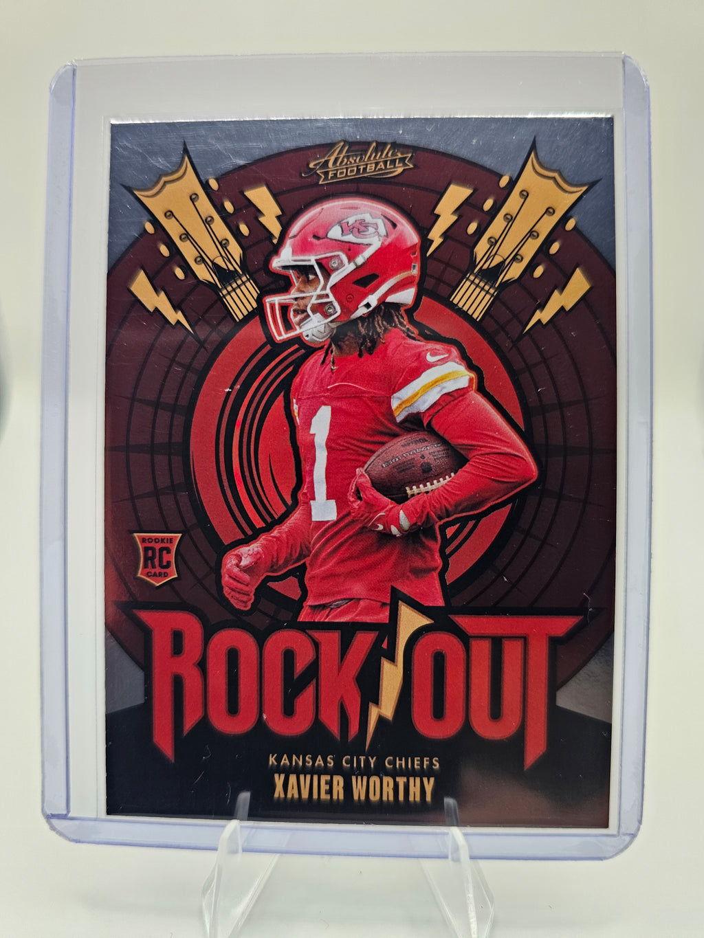 2024 Panini Absolute #RO-XWY Xavier Worthy Rock Out