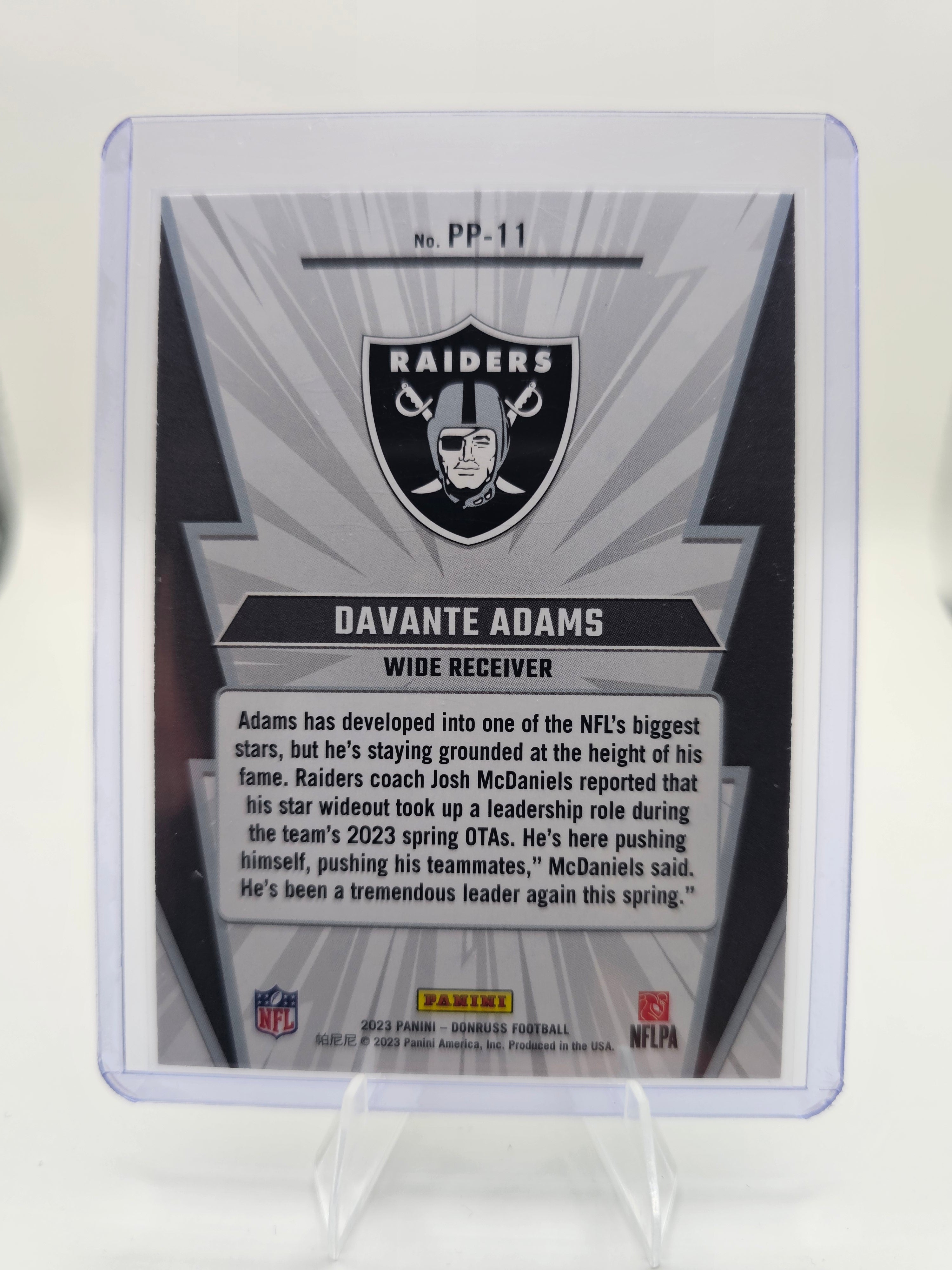 2023 Donruss Power Plus #PP-11 Davante Adams