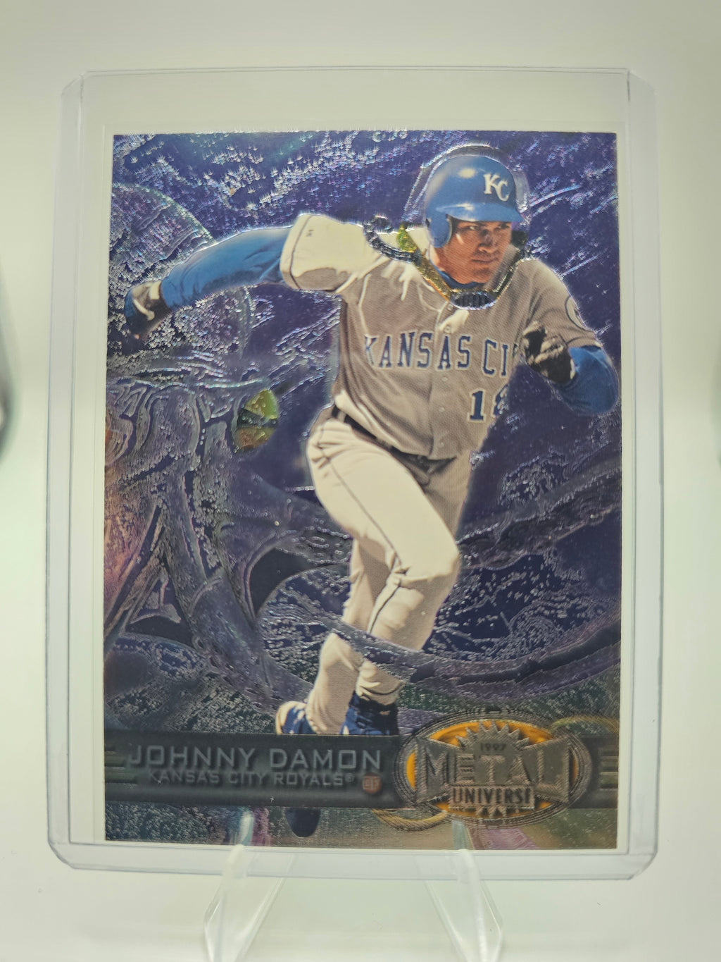 1997 Metal Universe #91 Johnny Damon