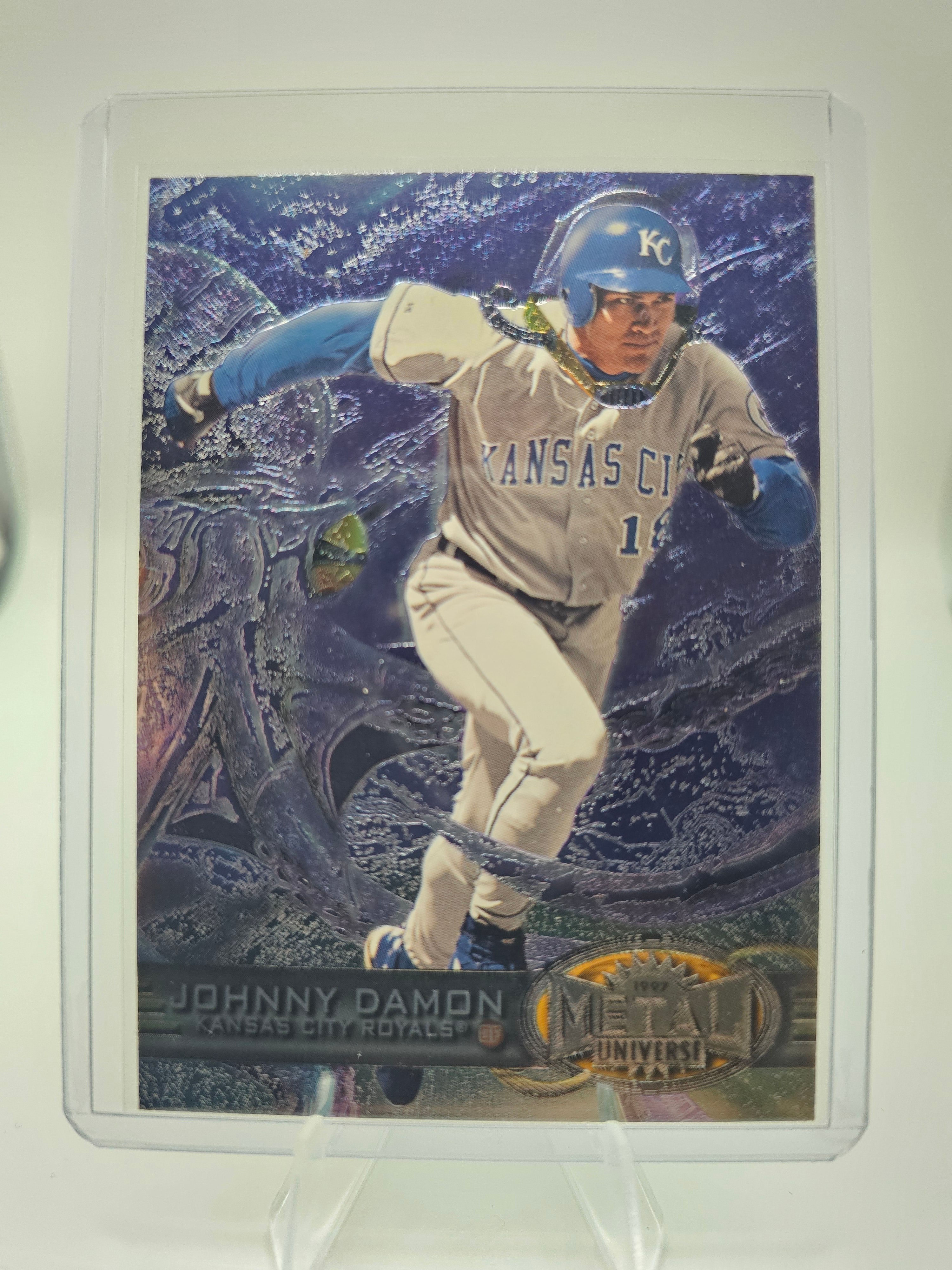 1997 Metal Universe #91 Johnny Damon