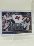 2020 Panini Playoff #TL-6 Rob Gronkowski / Mike Evans Thunder & Lightning Silver