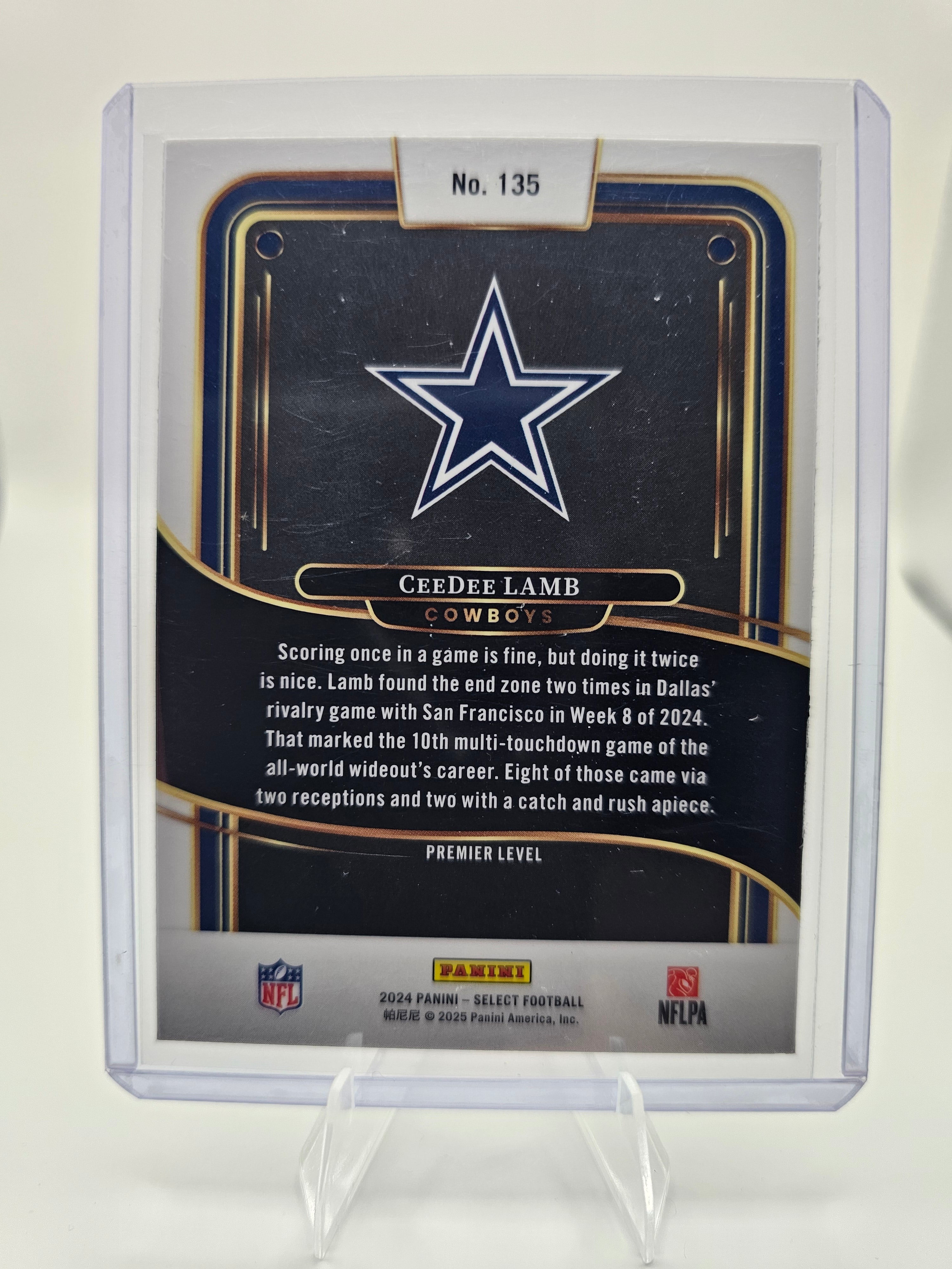 2024 Panini Select #135 CeeDee Lamb