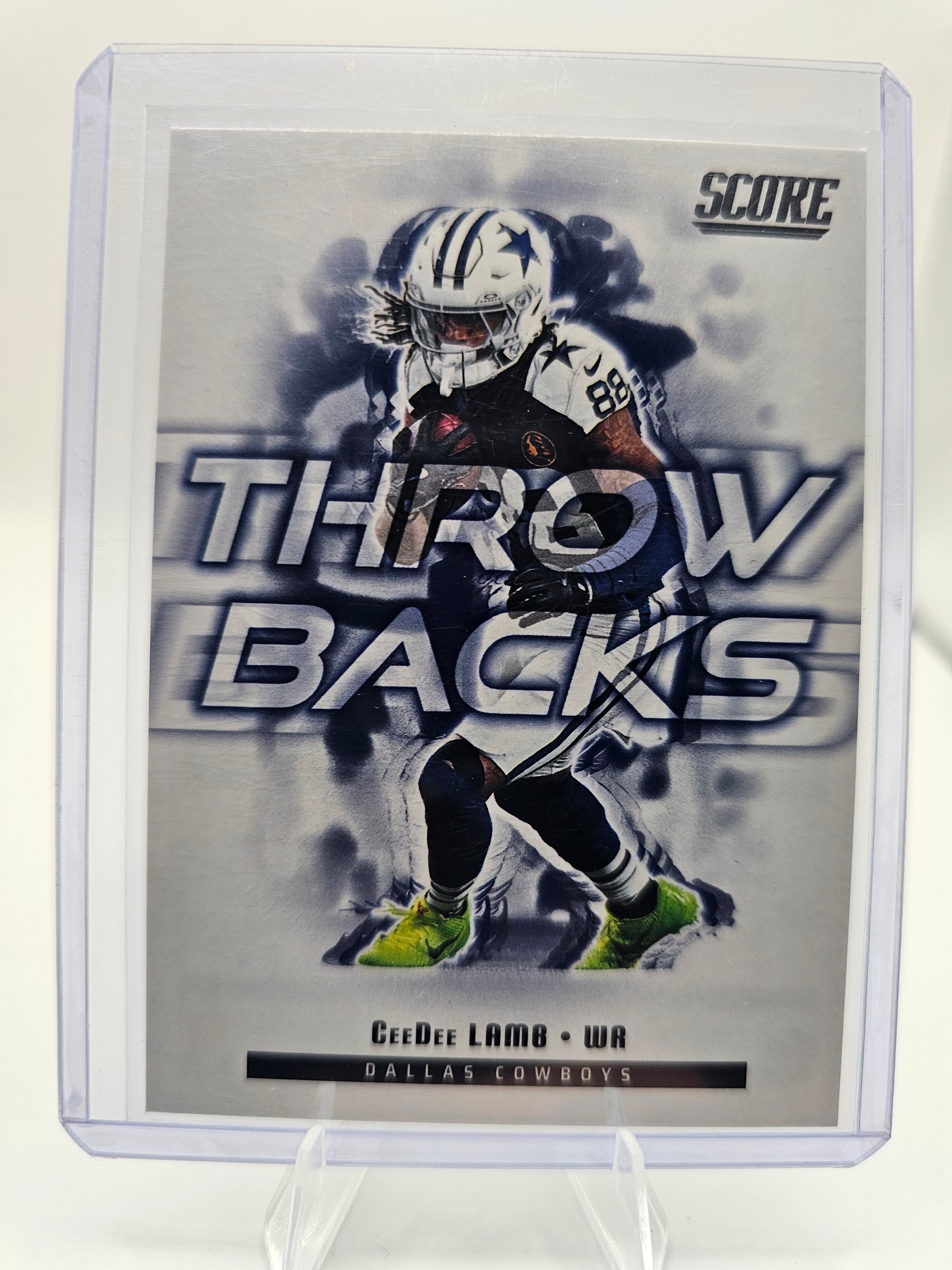 2025 Score #25 CeeDee Lamb Throwbacks