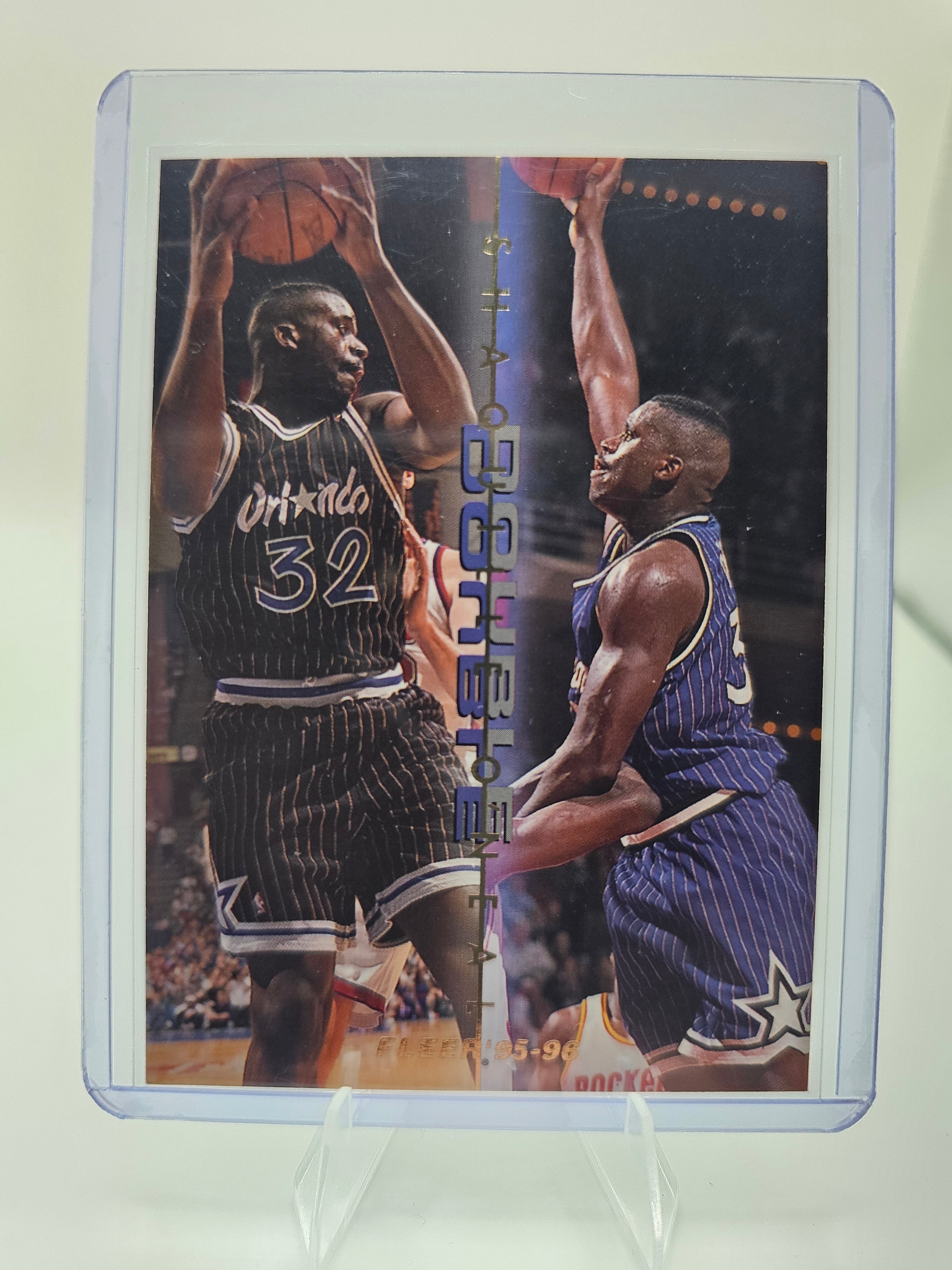 1995-96 Fleer #10 Shaquille O'Neal Double Double