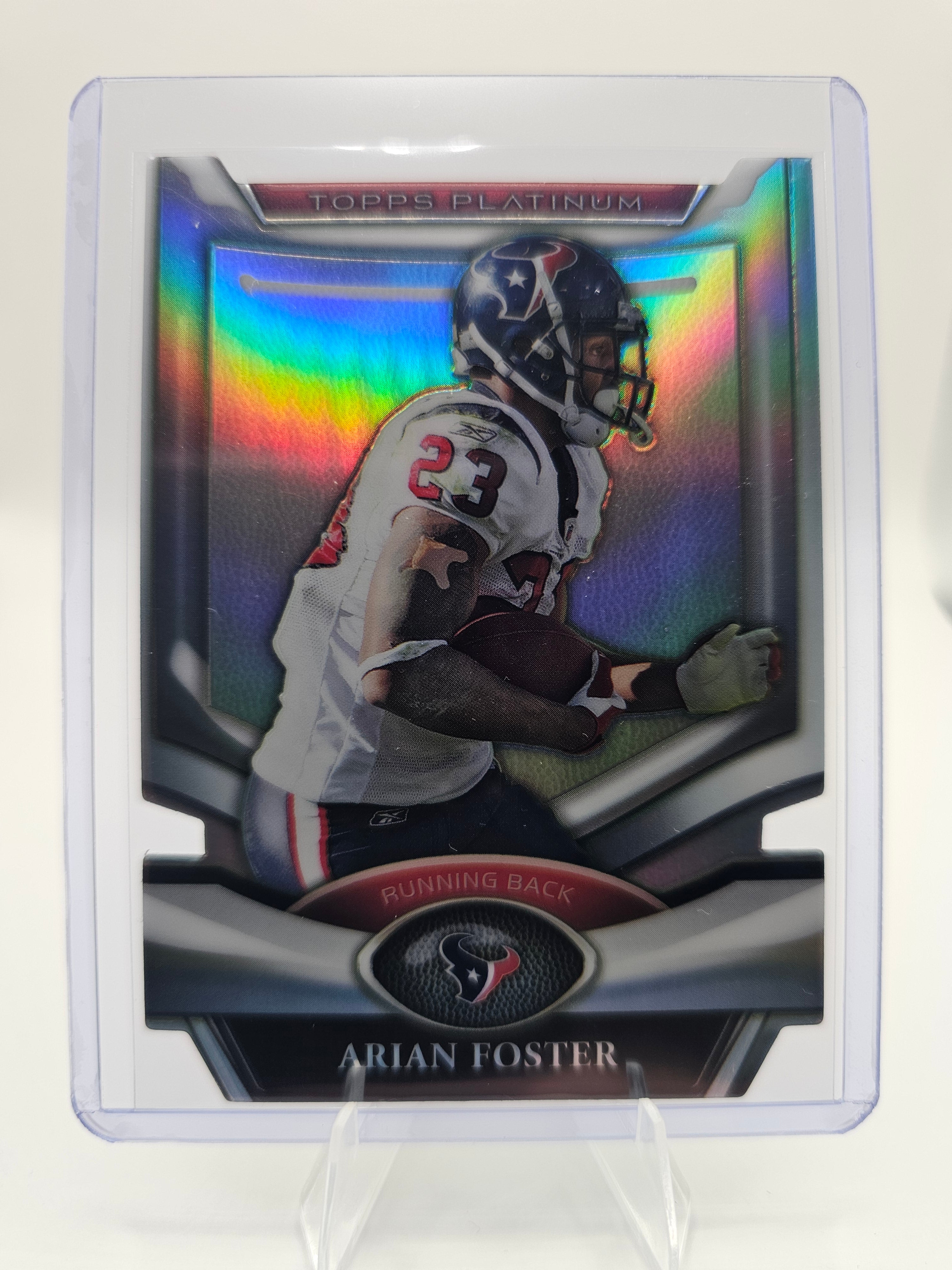 2011 Topps Platinum #PDC-AF Arian Foster Die Cuts