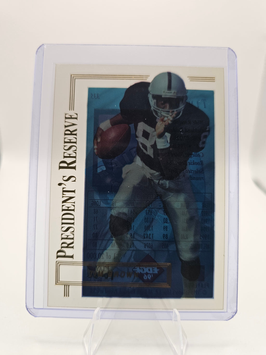 1996 Collector's Edge #335 Tim Brown