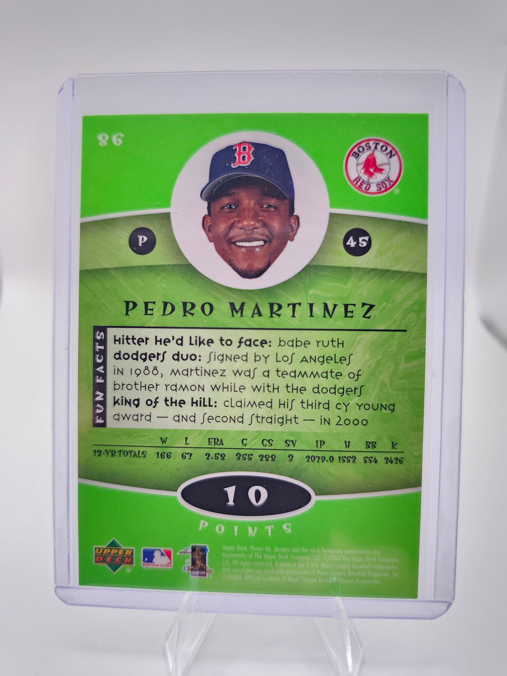 2004 Upper Deck Power Up #86 Pedro Martinez