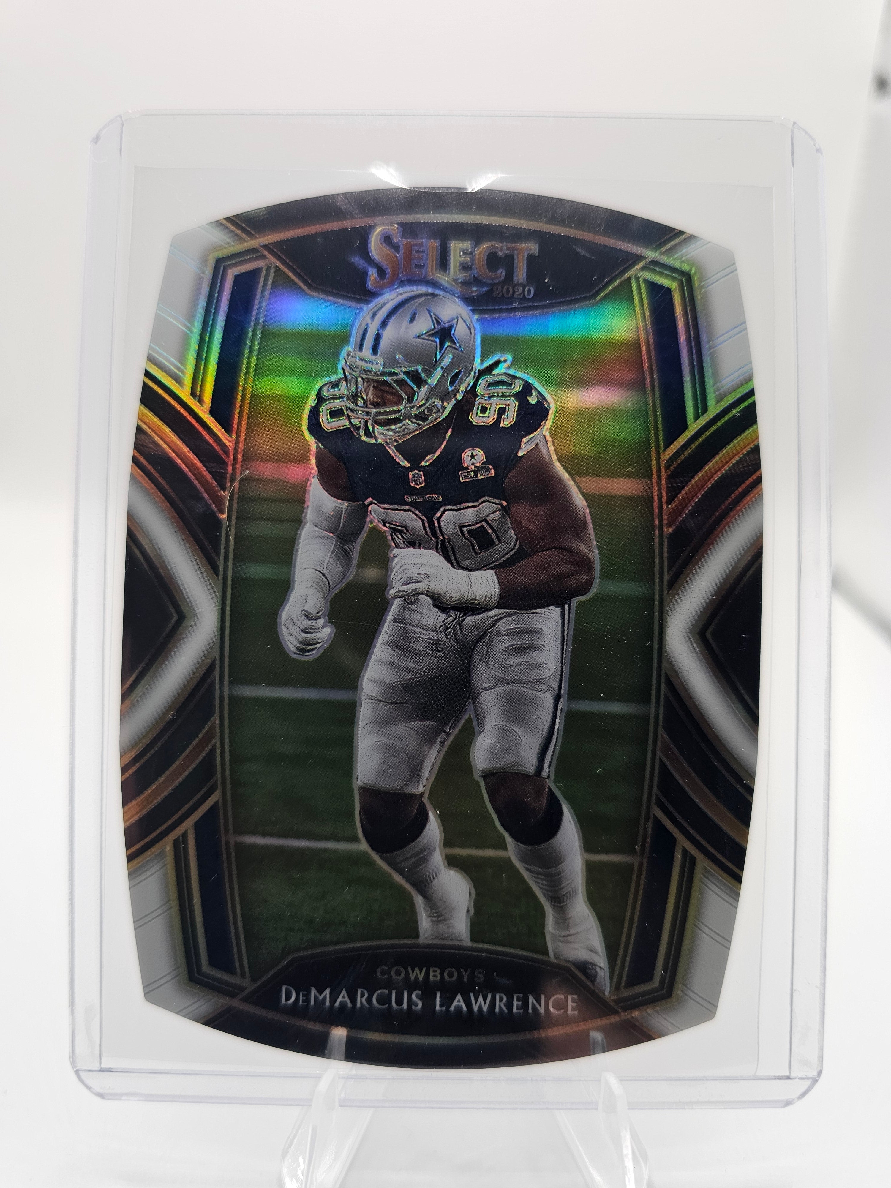 2020 Panini Select #238 DeMarcus Lawrence Prizm Die Cut