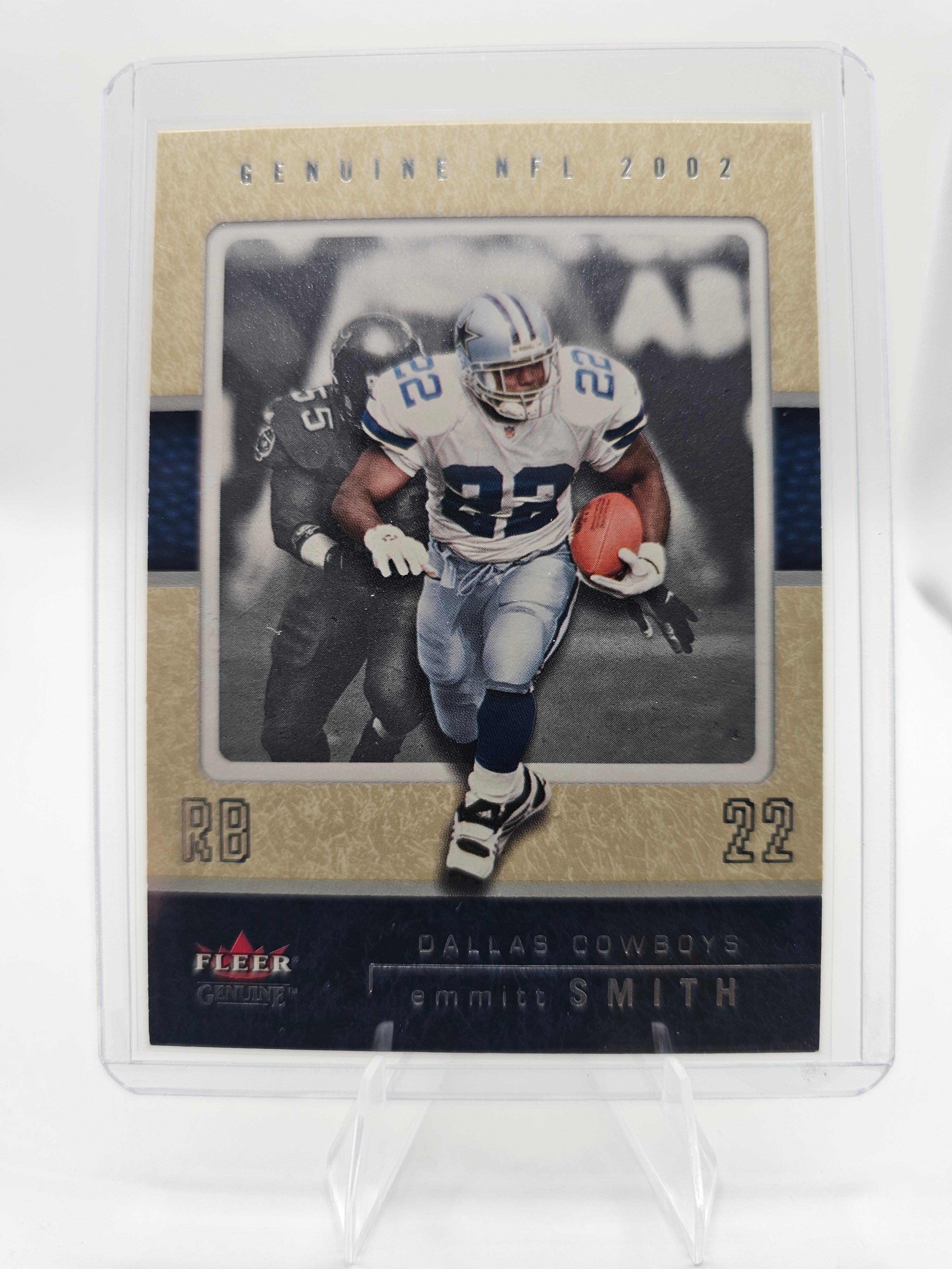 2002 Fleer Genuine #49 Emmitt Smith