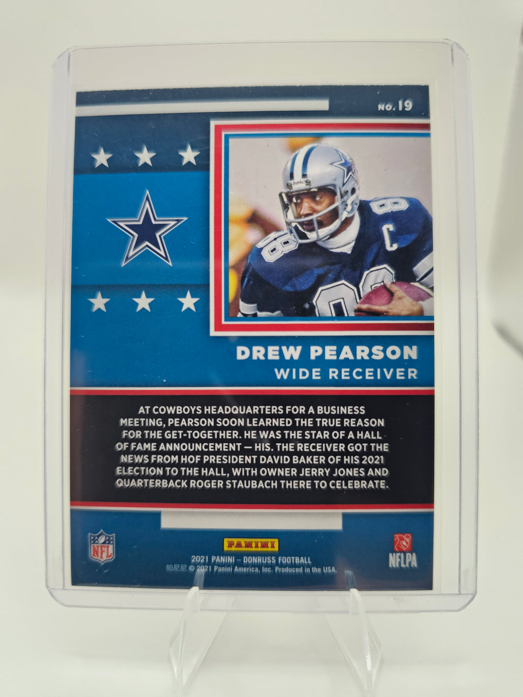 2021 Donruss #I9 Drew Pearson Inducted