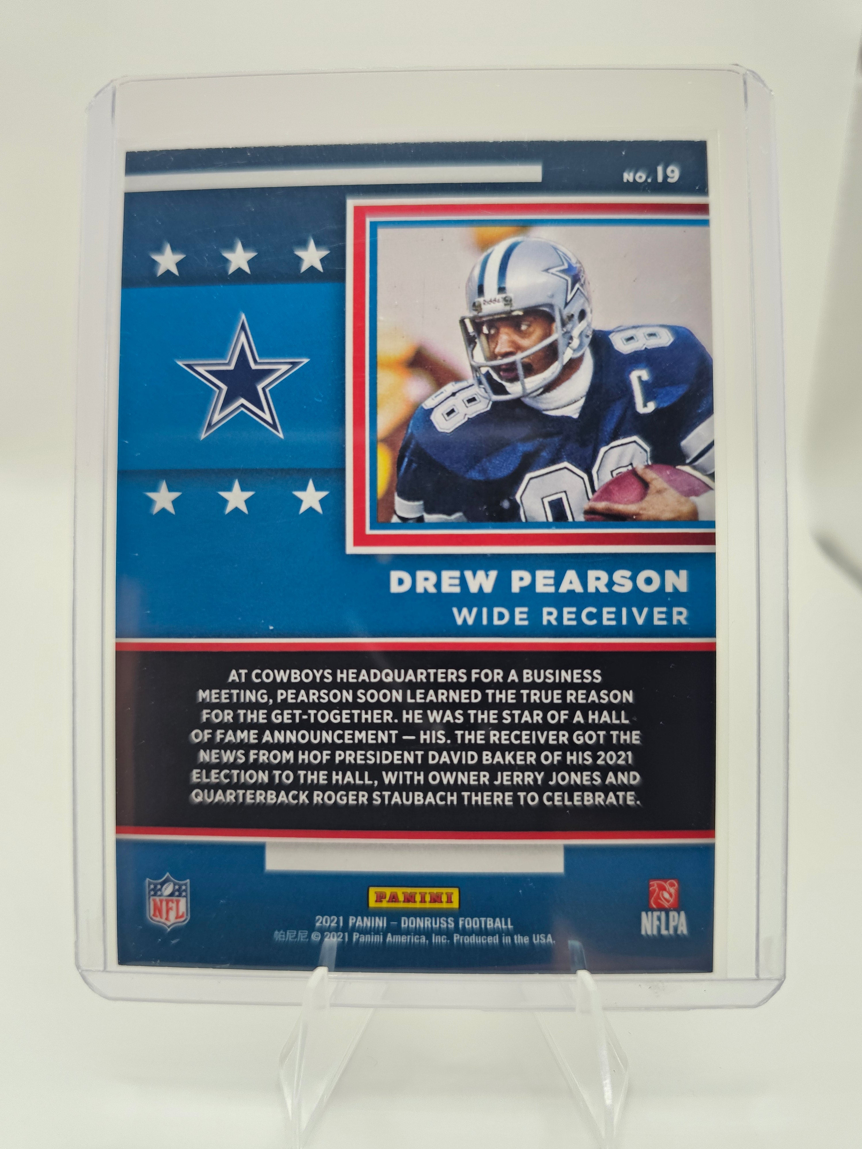2021 Donruss #I9 Drew Pearson Inducted