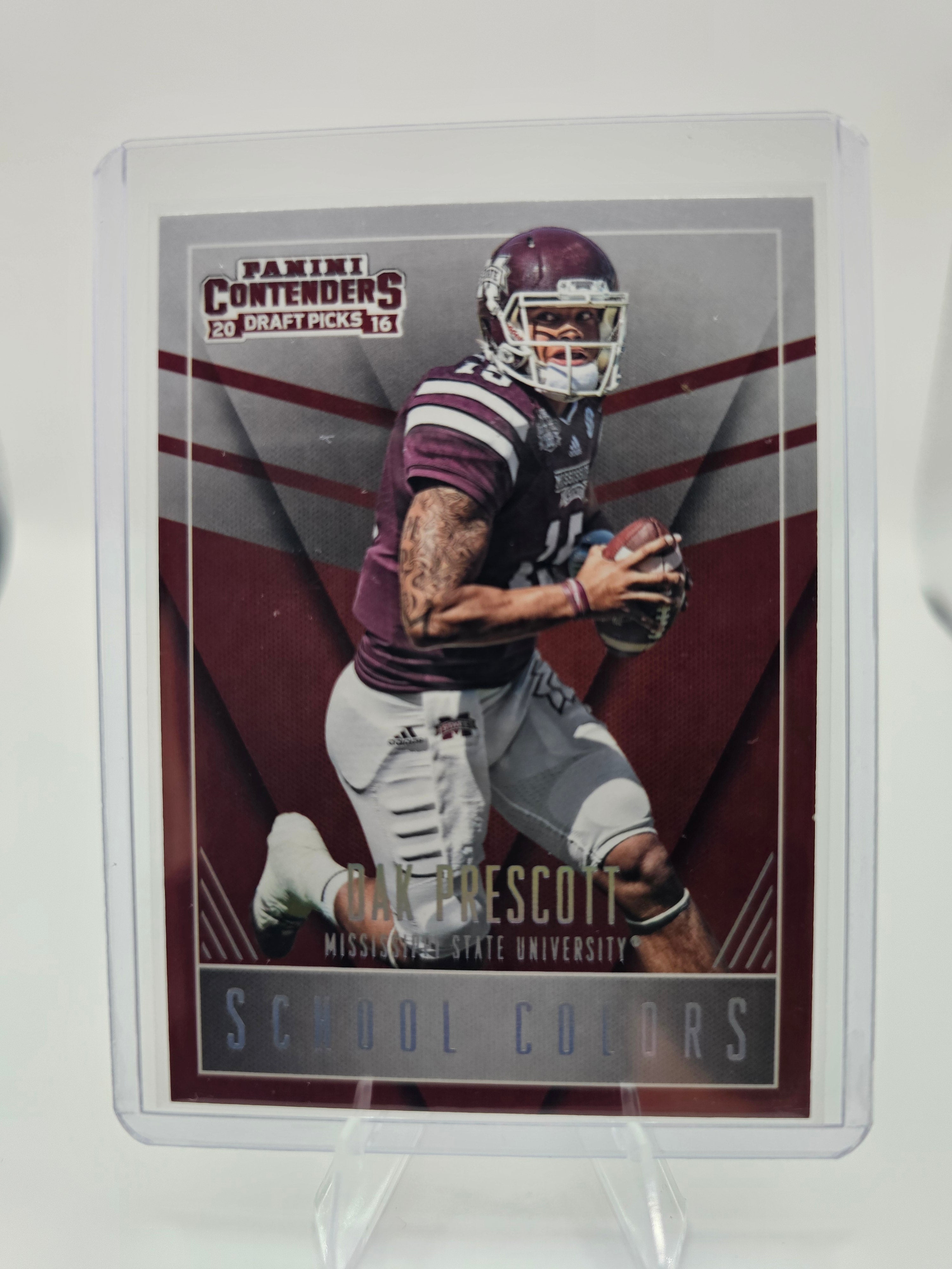 2016 Panini Contenders Draft Picks #16 Dak Prescott School Colors