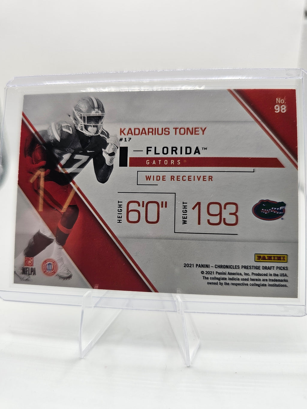 2021 Panini Chronicles Draft Picks #98 Kadarius Toney