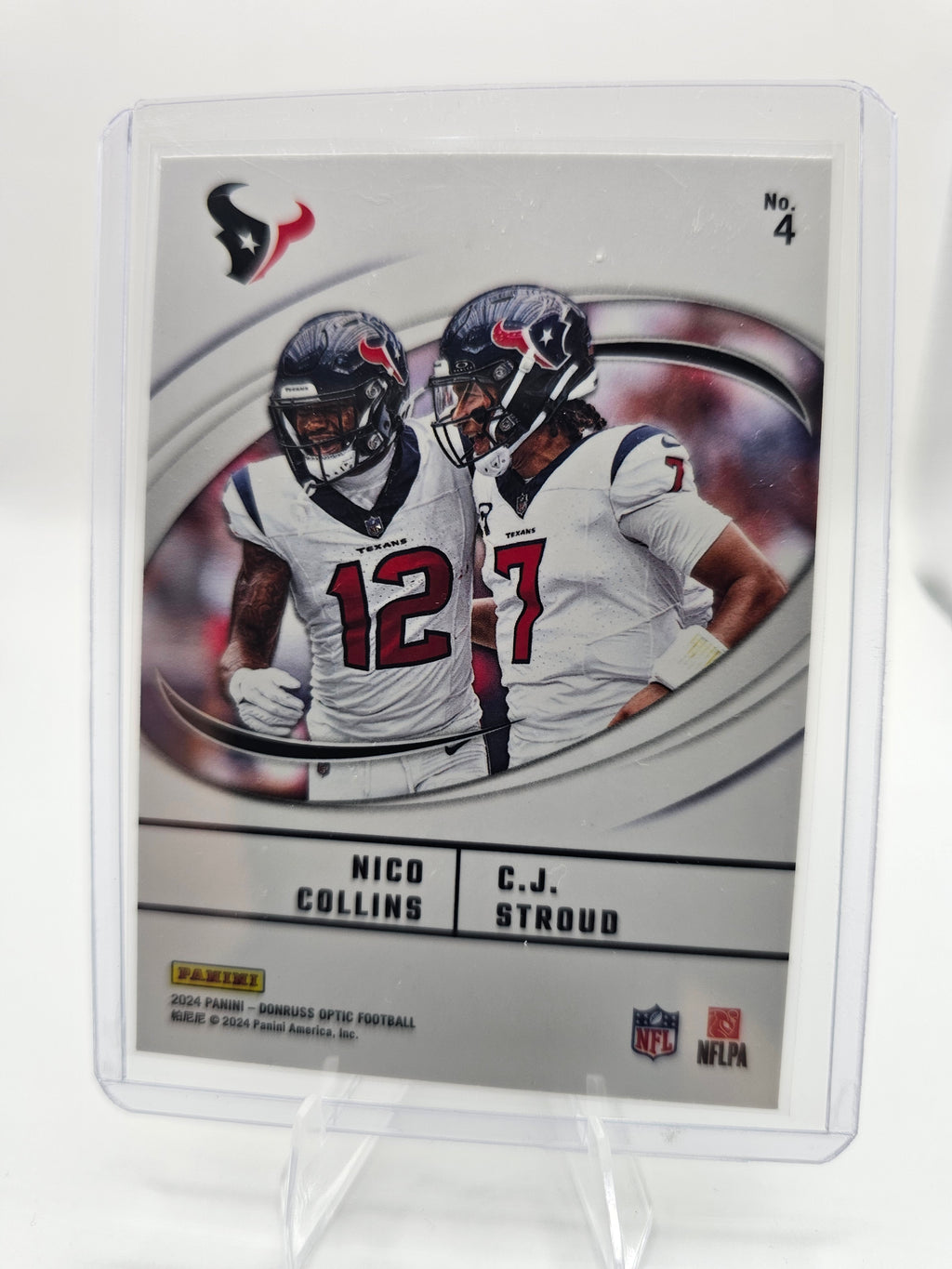 2024 Donruss Optic #4 Best Buds Nico Collins / C.J. Stroud