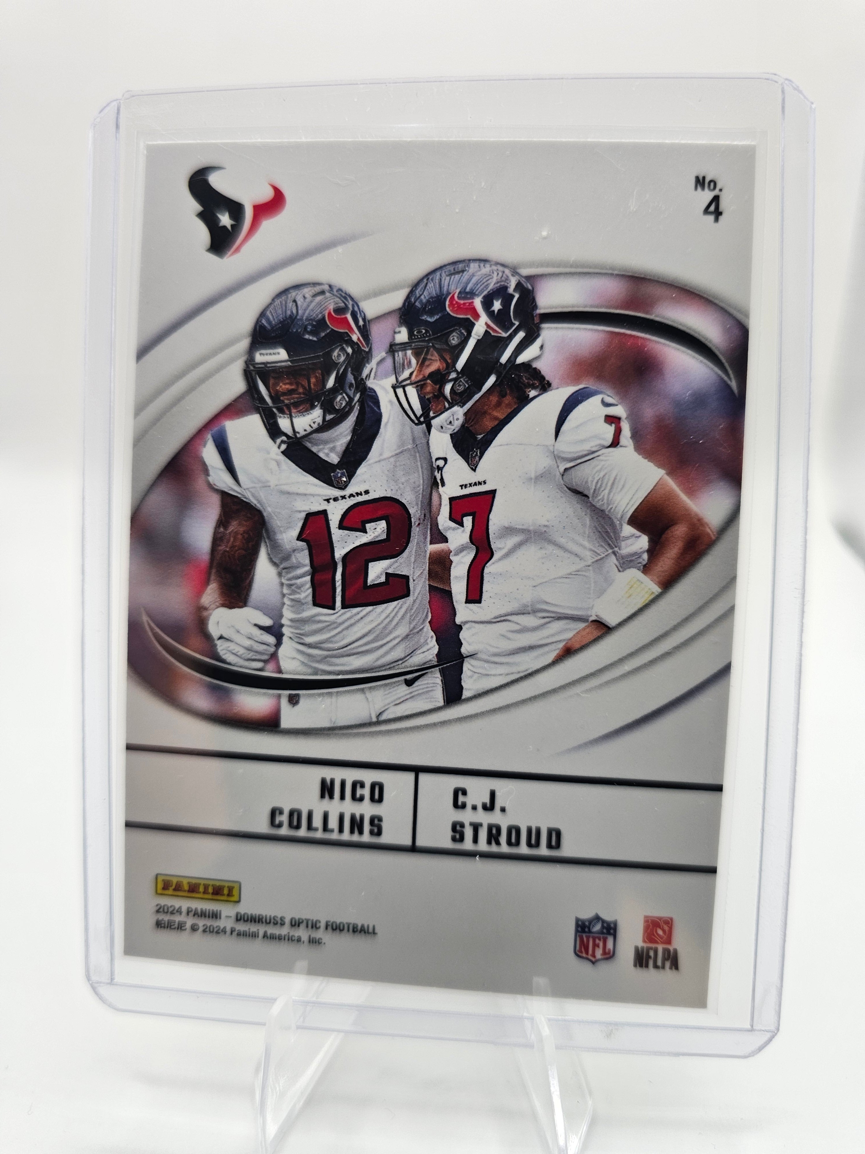 2024 Donruss Optic #4 Best Buds Nico Collins / C.J. Stroud