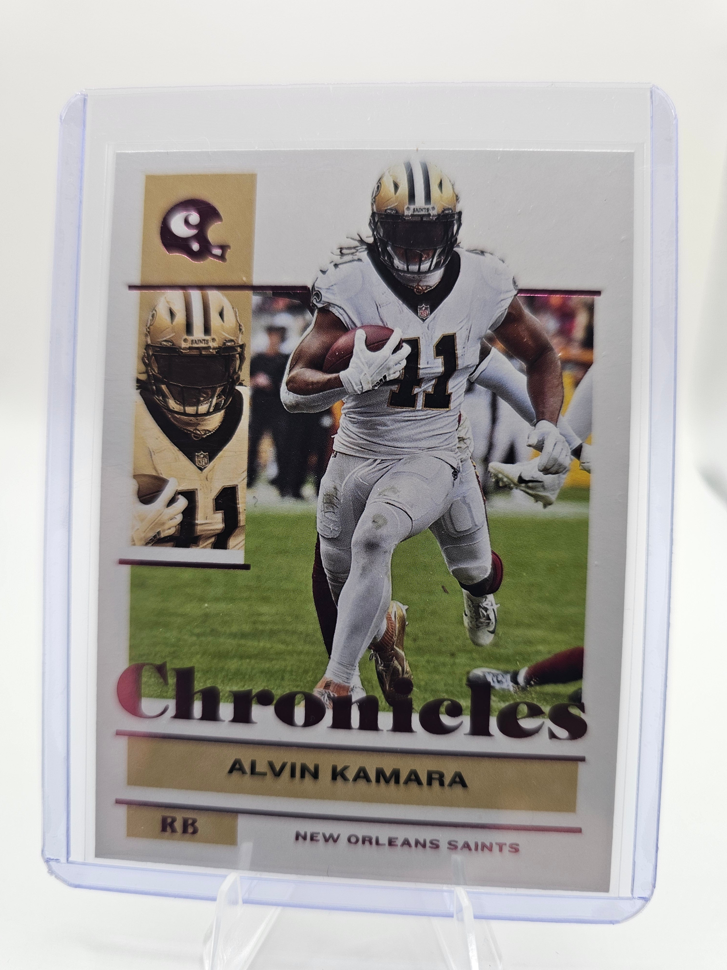 2021 Panini Chronicles #58 Alvin Kamara Pink