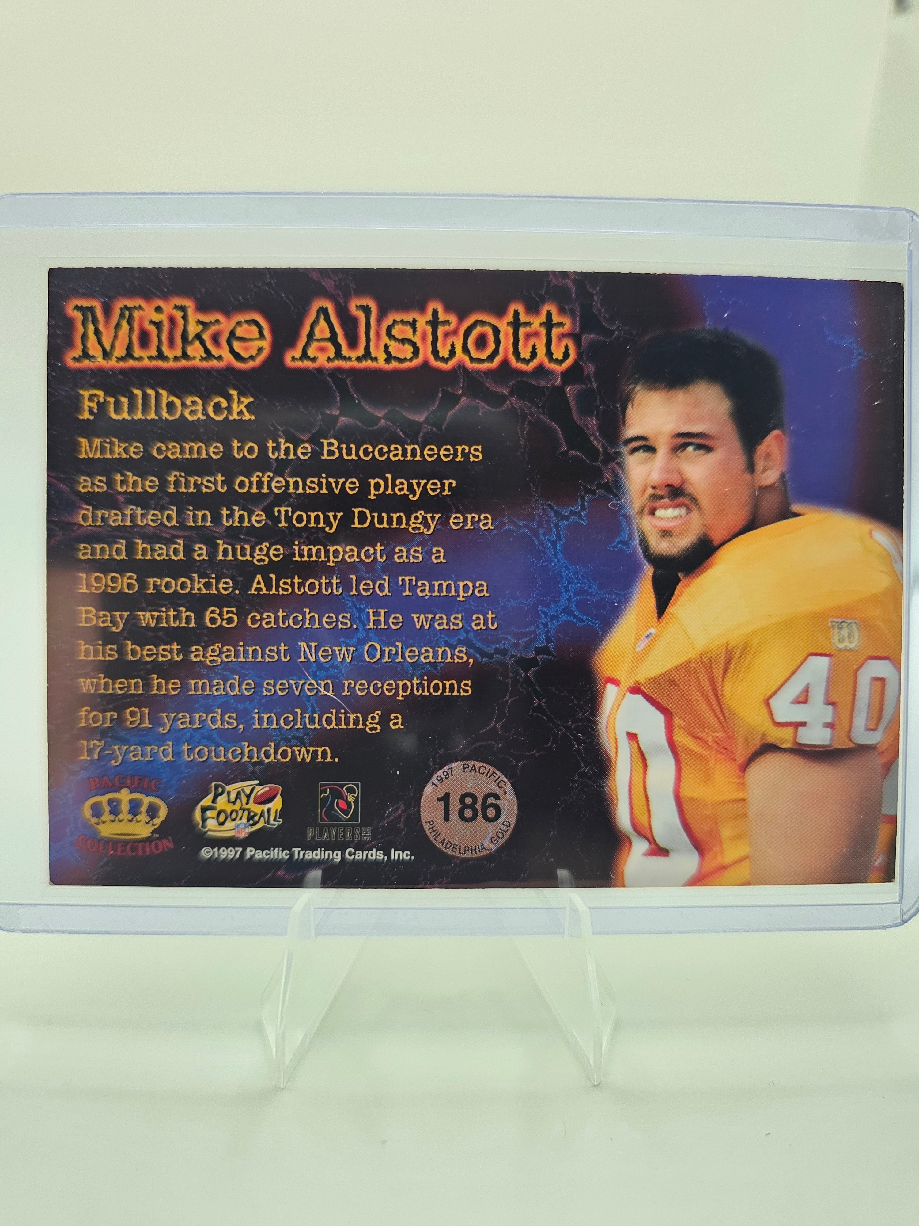 1997 Pacific Philadelphia #186 Mike Alstott Gold