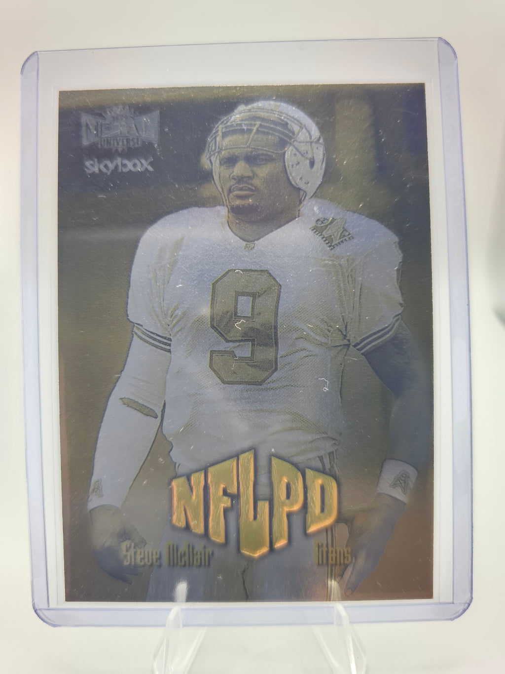 1999 SkyBox Metal Universe NFLPD #27 Steve McNair