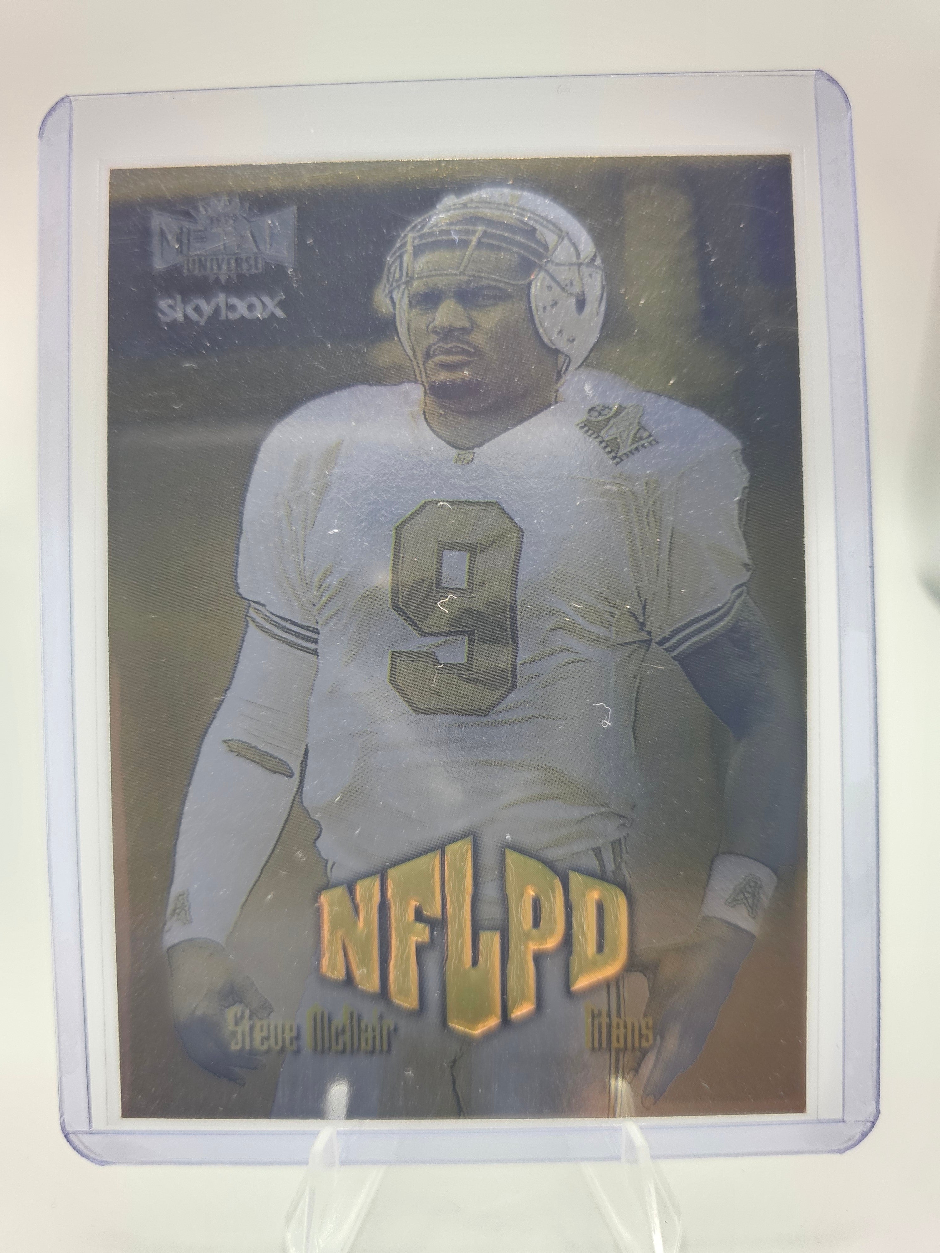 1999 SkyBox Metal Universe NFLPD #27 Steve McNair