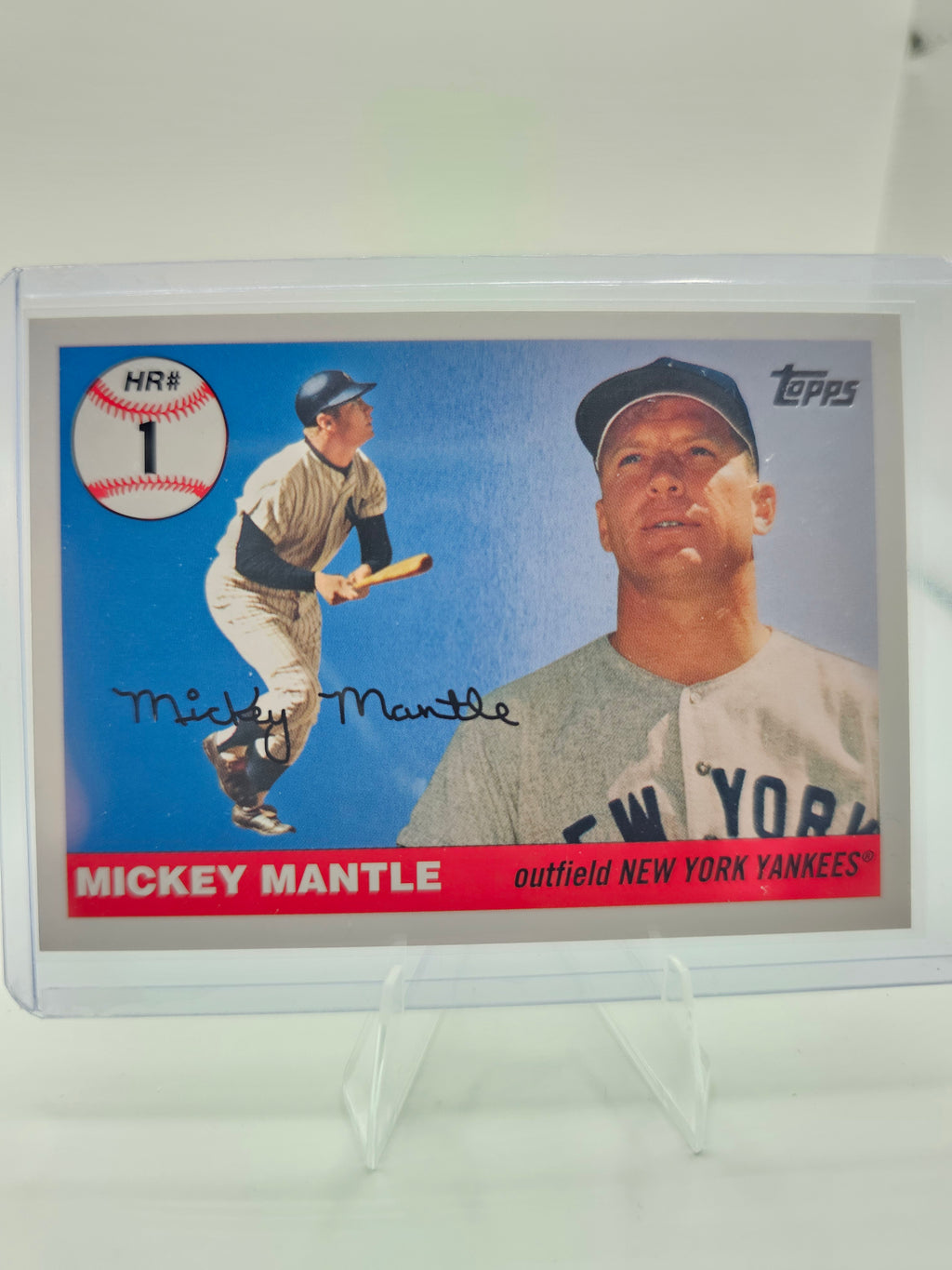 2006 Topps #MHR27 Mickey Mantle Mickey Mantle Home Run History