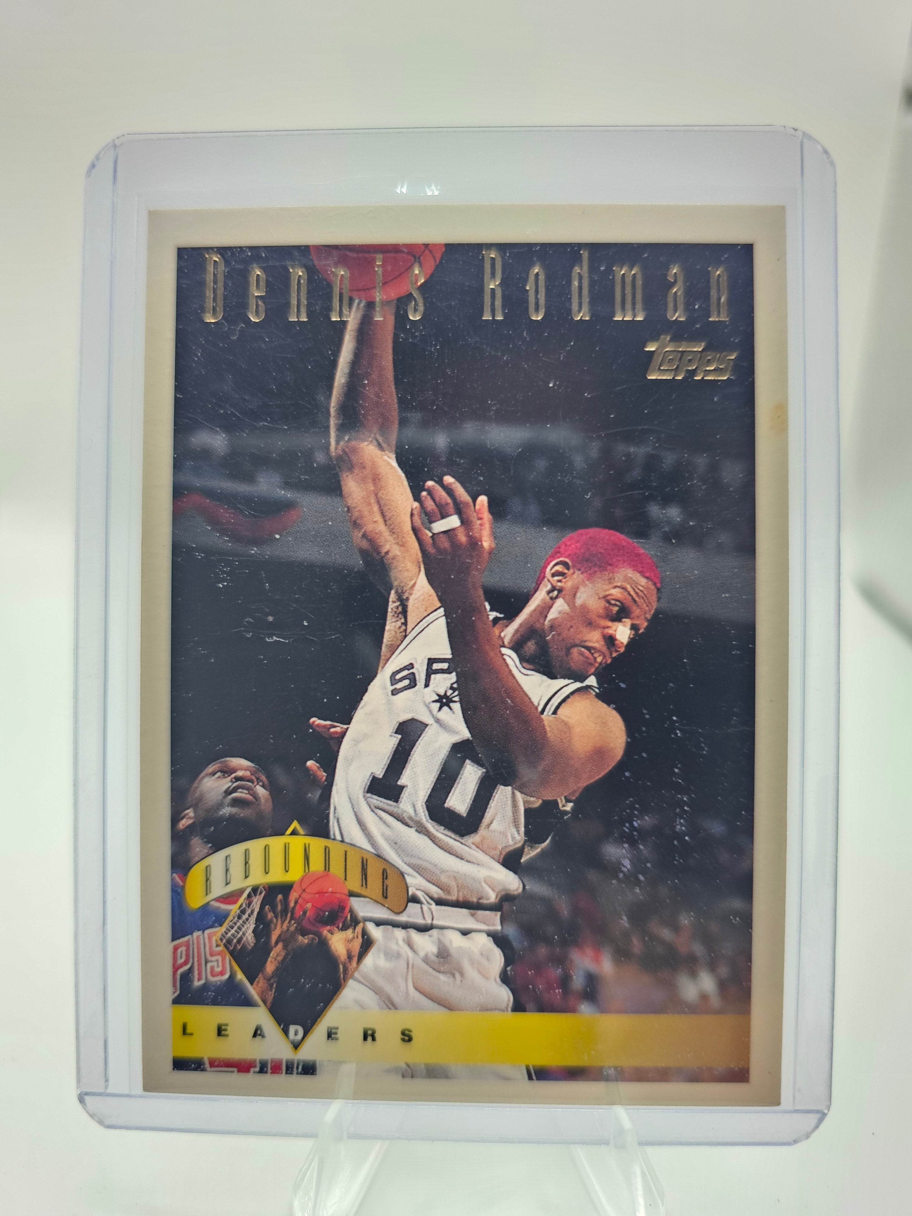 1995-96 Topps #11 Dennis Rodman