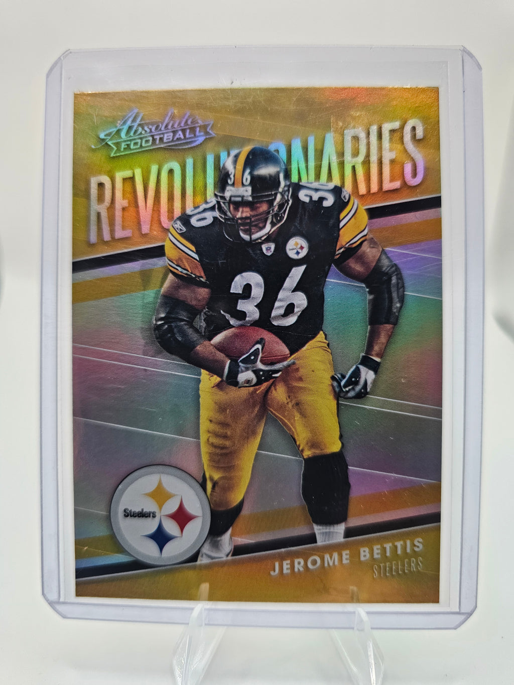 2018 Panini Absolute #RE-JB Jerome Bettis Revolutionaries