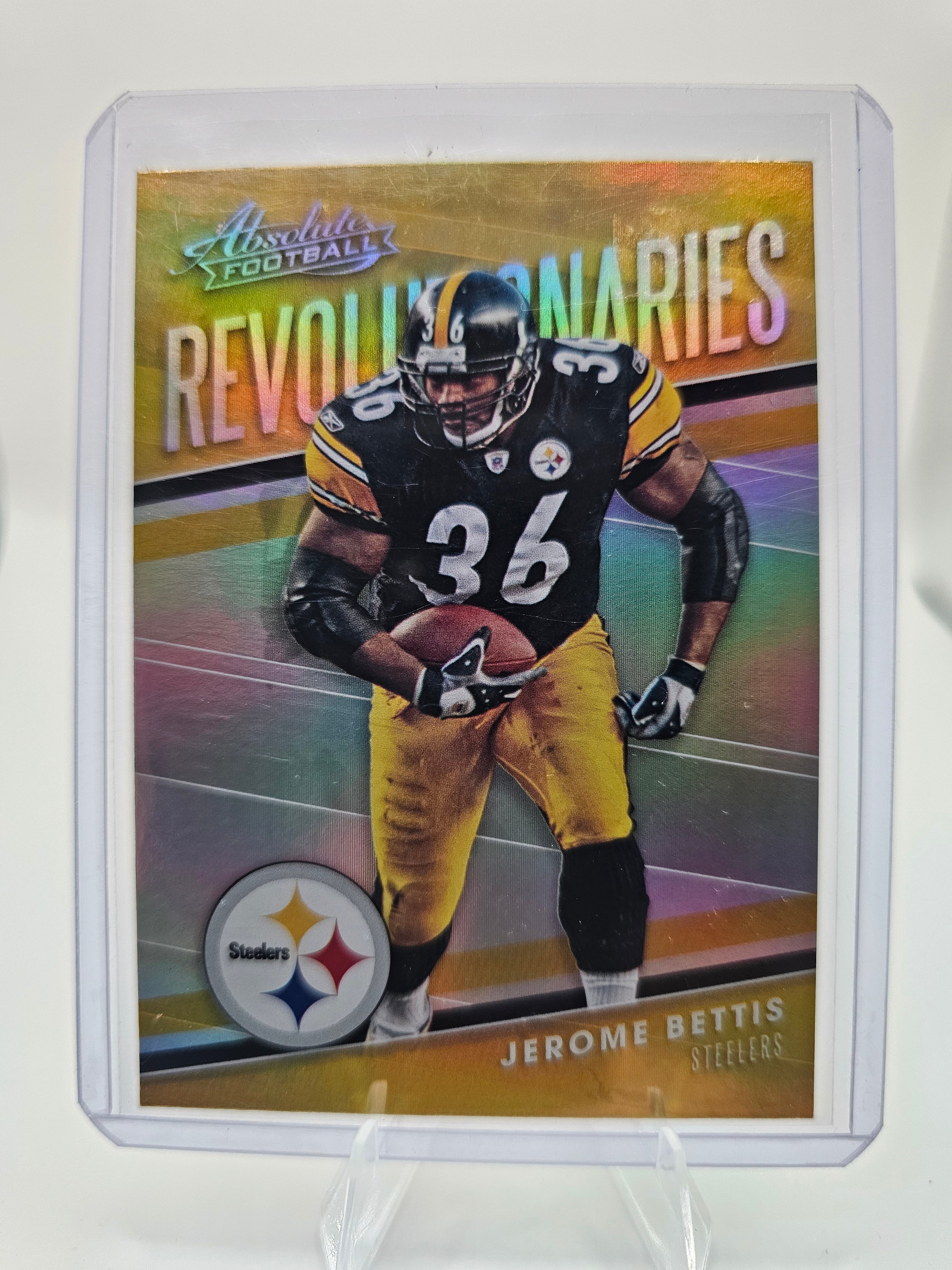 2018 Panini Absolute #RE-JB Jerome Bettis Revolutionaries