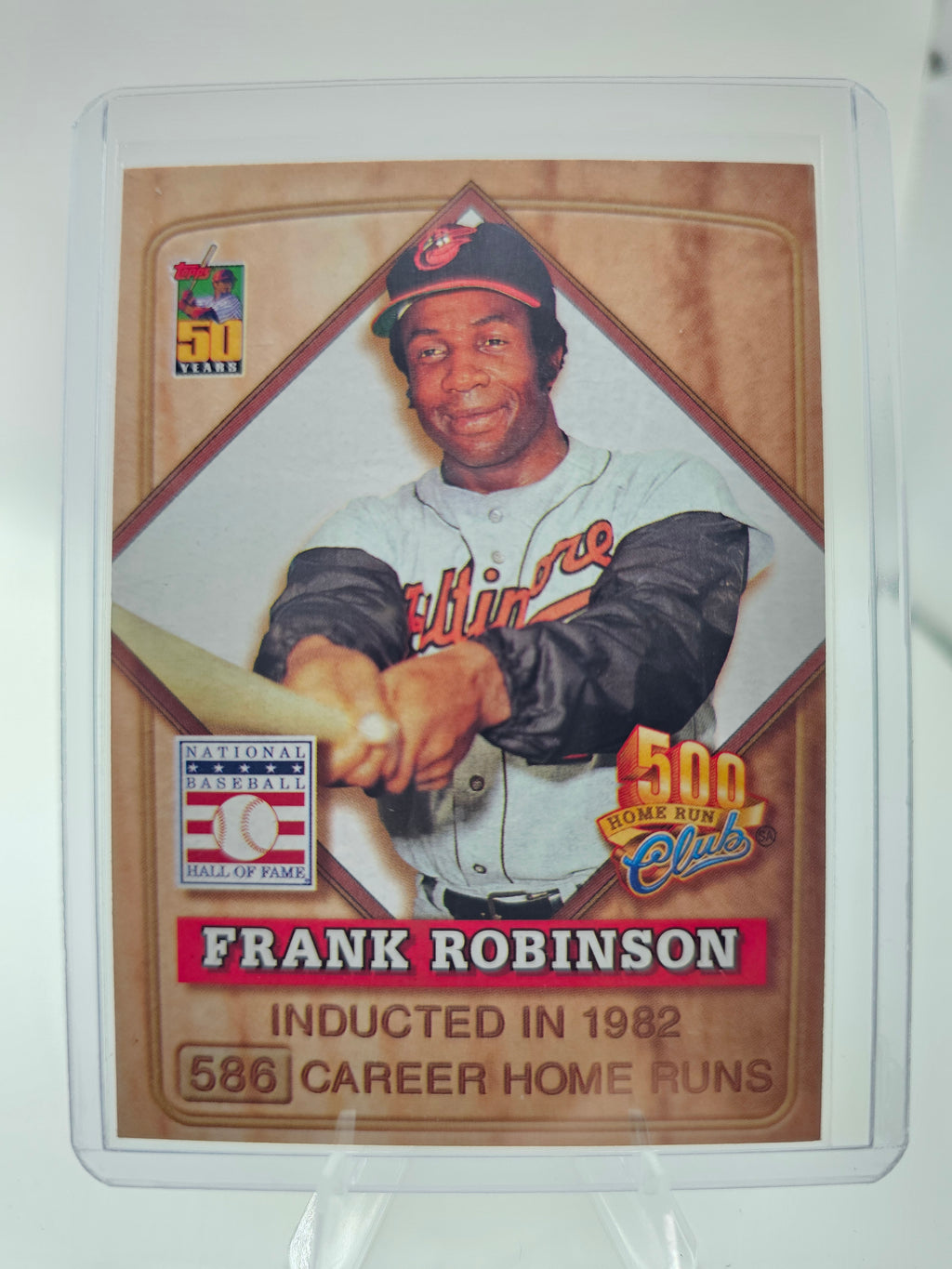 2001 Topps Post Cereal 500 Home Run Club #5 Frank Robinson