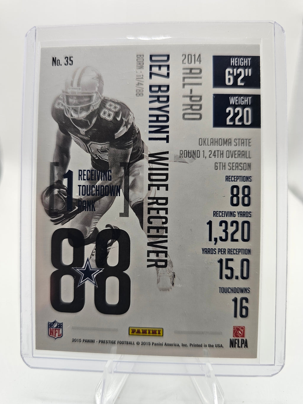 2015 Panini Prestige #35 Dez Bryant