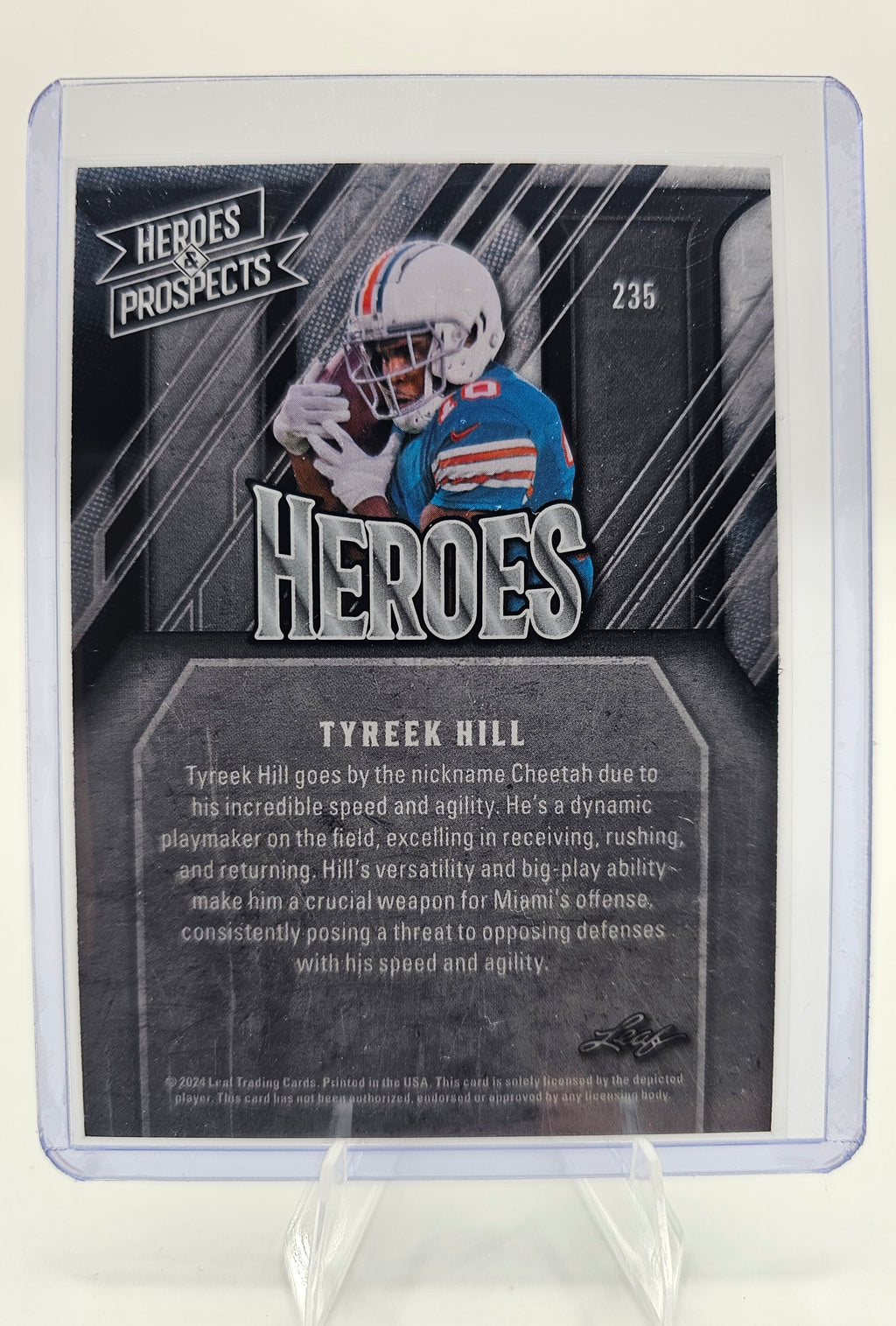 2024 Leaf Heroes & Prospects Heroes #235 Tyreek Hill