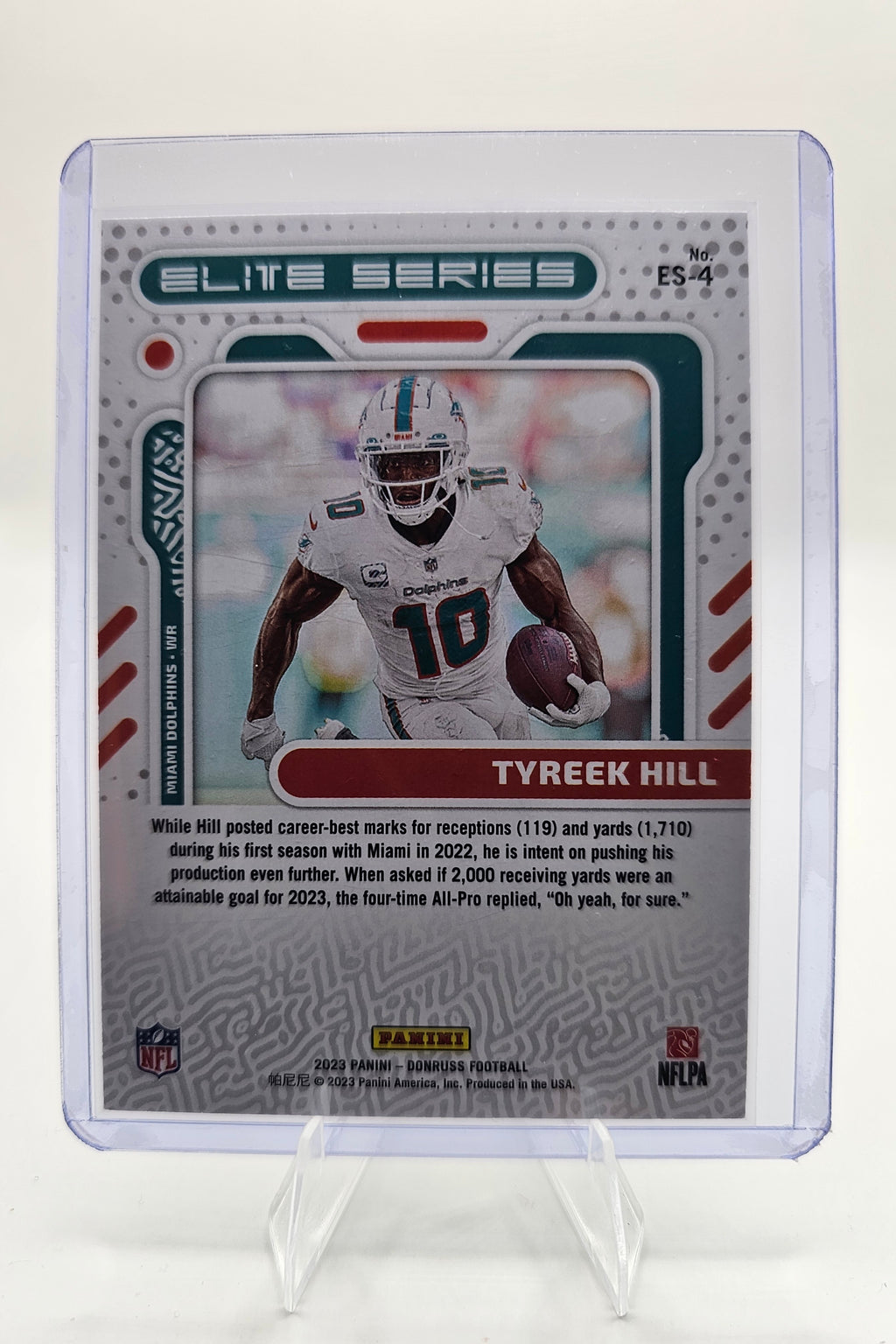 2023 Donruss #ES-4 Tyreek Hill Elite Series