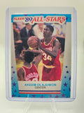 1989-90 Fleer #2 Akeem Olajuwon Stickers