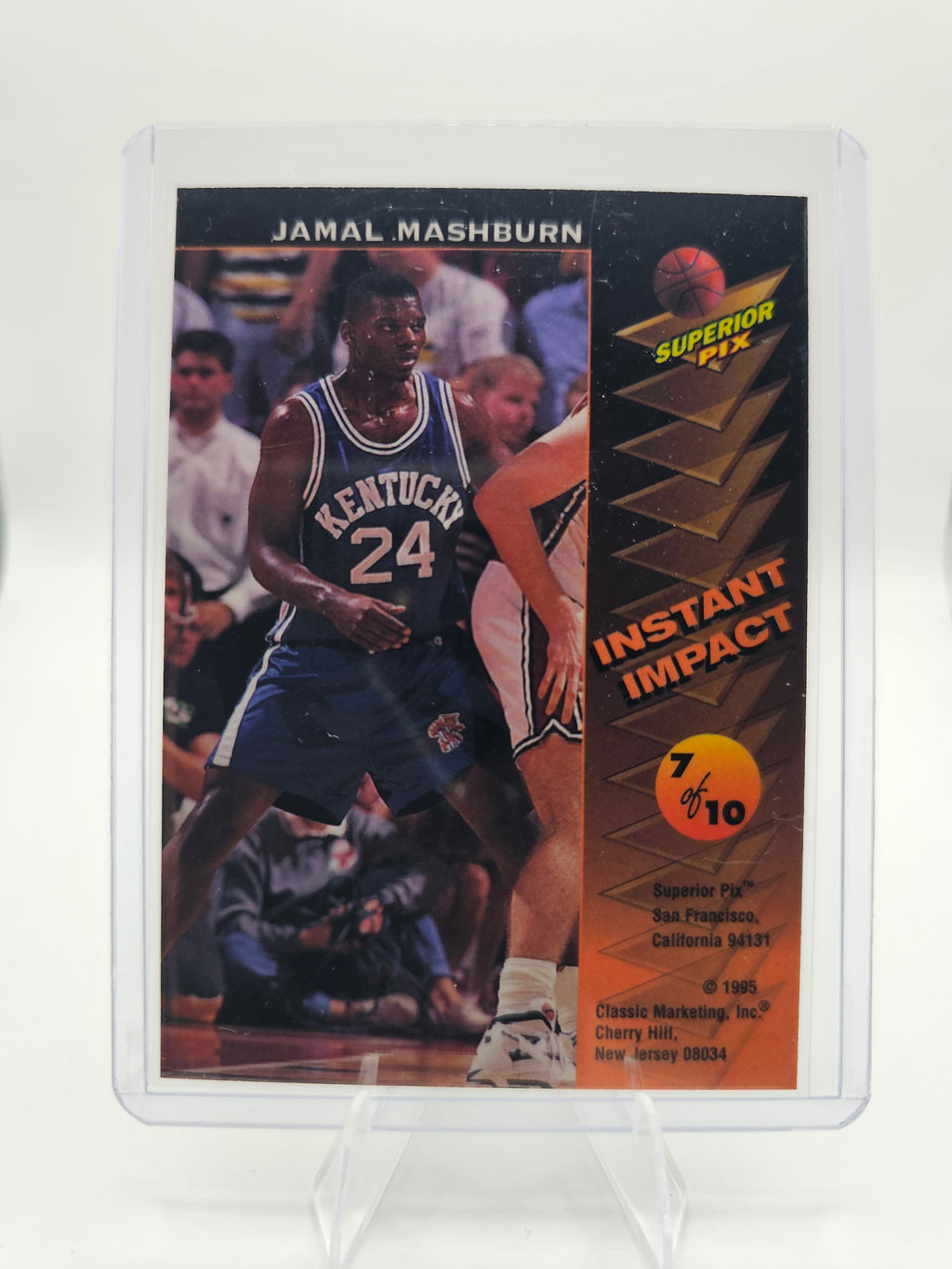 1995 Classic Superior Pix #7 Jamal Mashburn Instant Impact