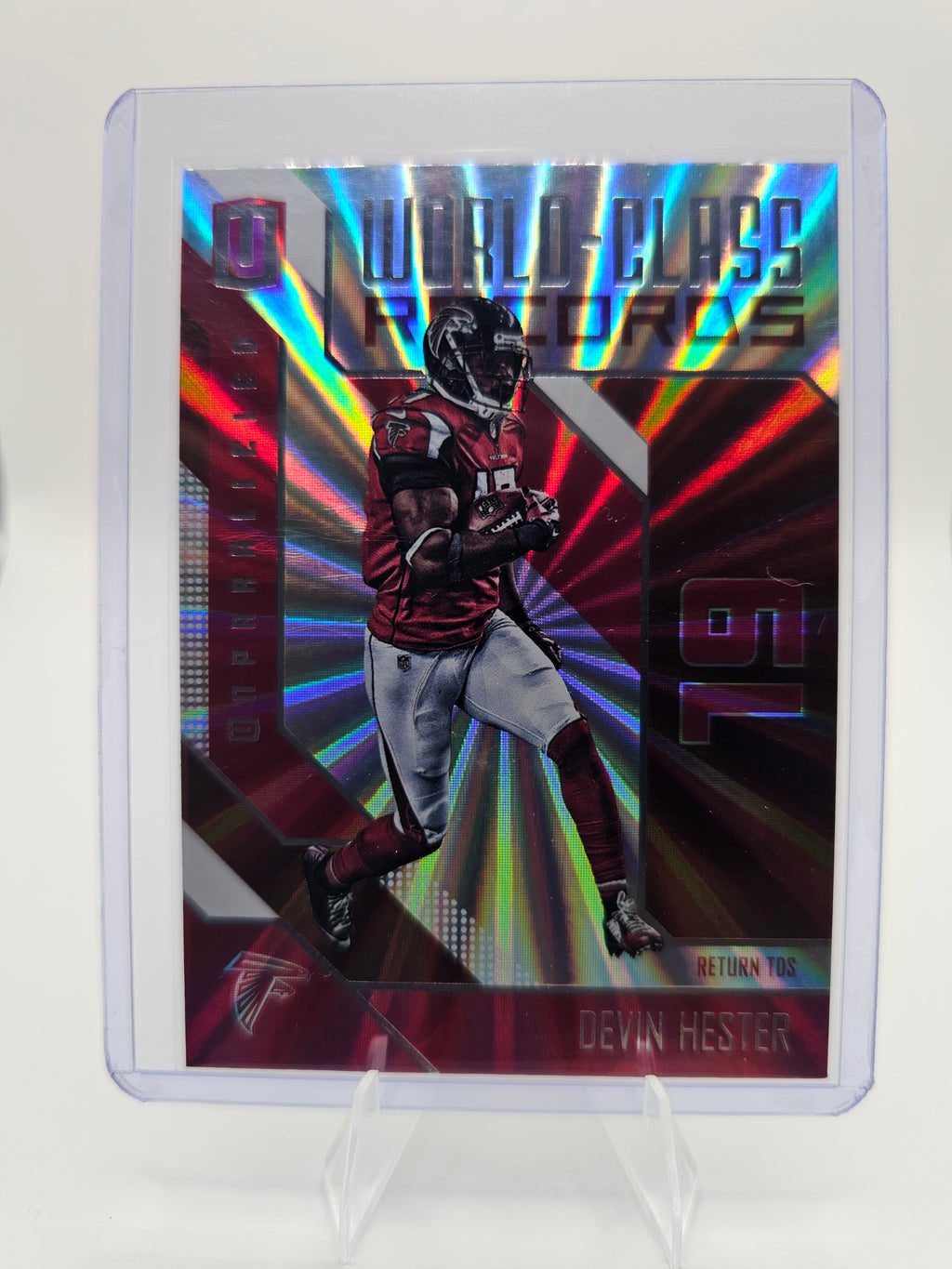 2016 Panini Unparalleled World Class Records #WCR-7 Devin Hester