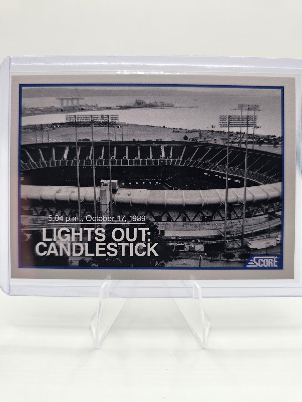 1990 Score Baseball #701 Lights Out: Candlestick