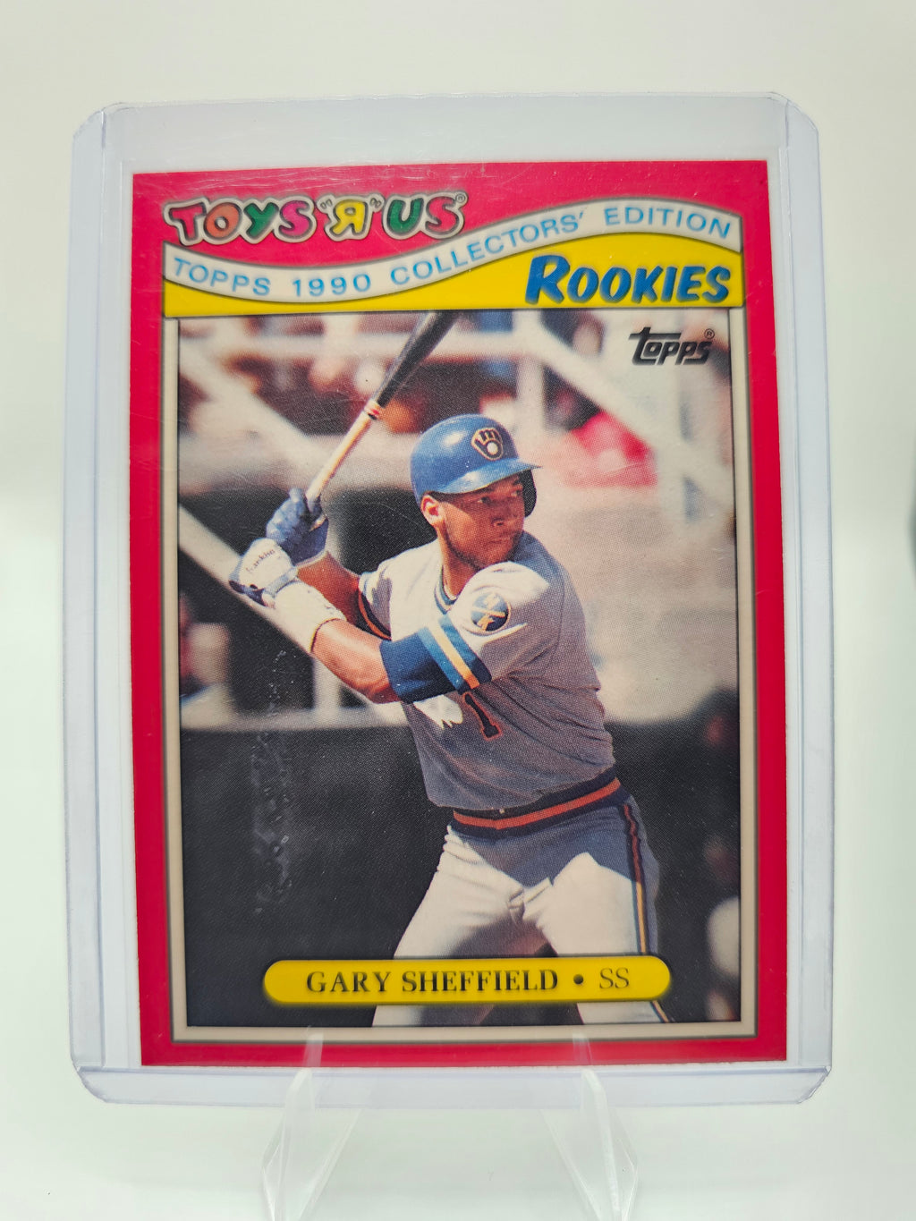 1990 Topps Toys "R" Us Rookies #24 Gary Sheffield