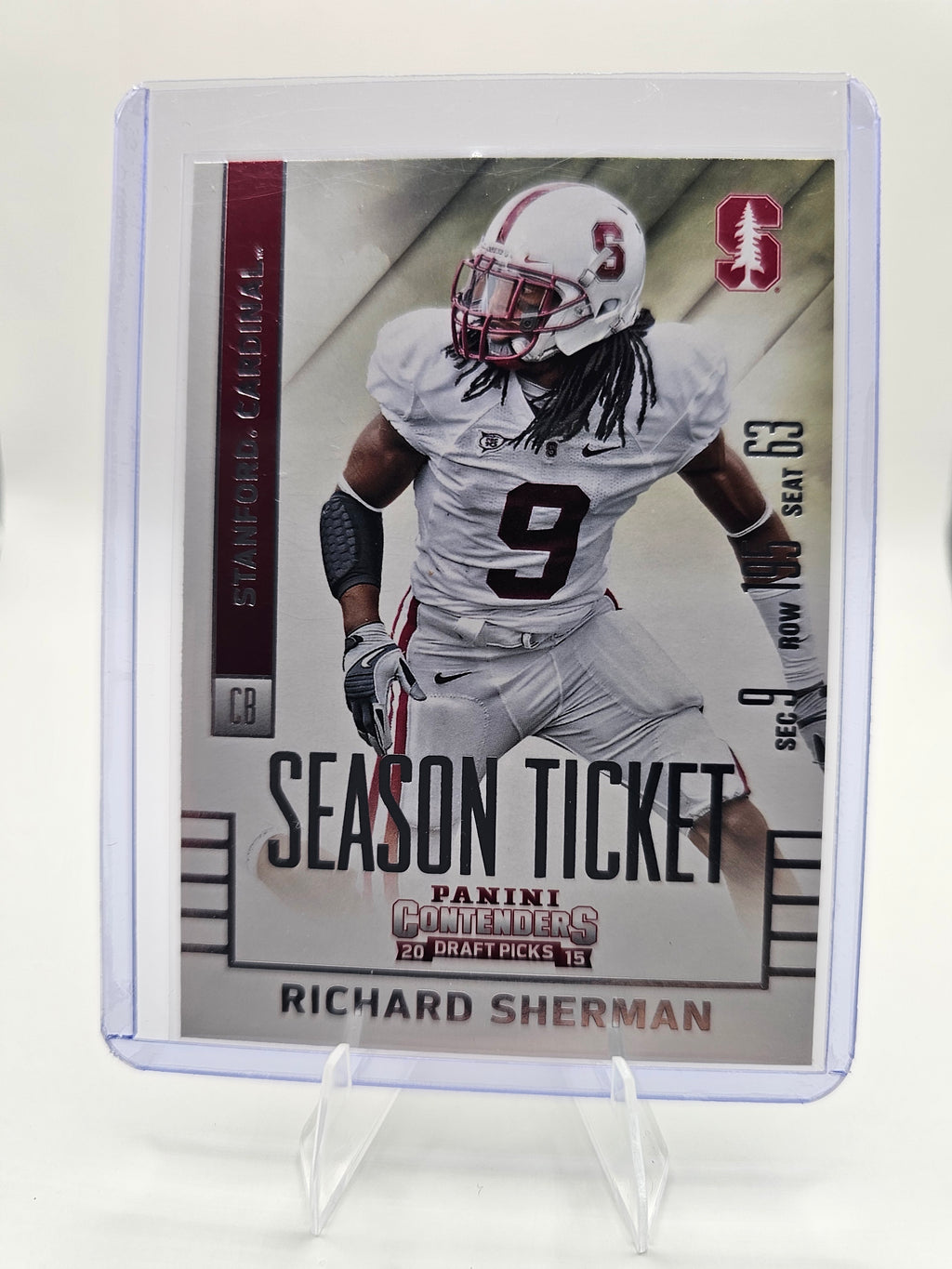 2015 Panini Contenders Draft Picks #86 Richard Sherman