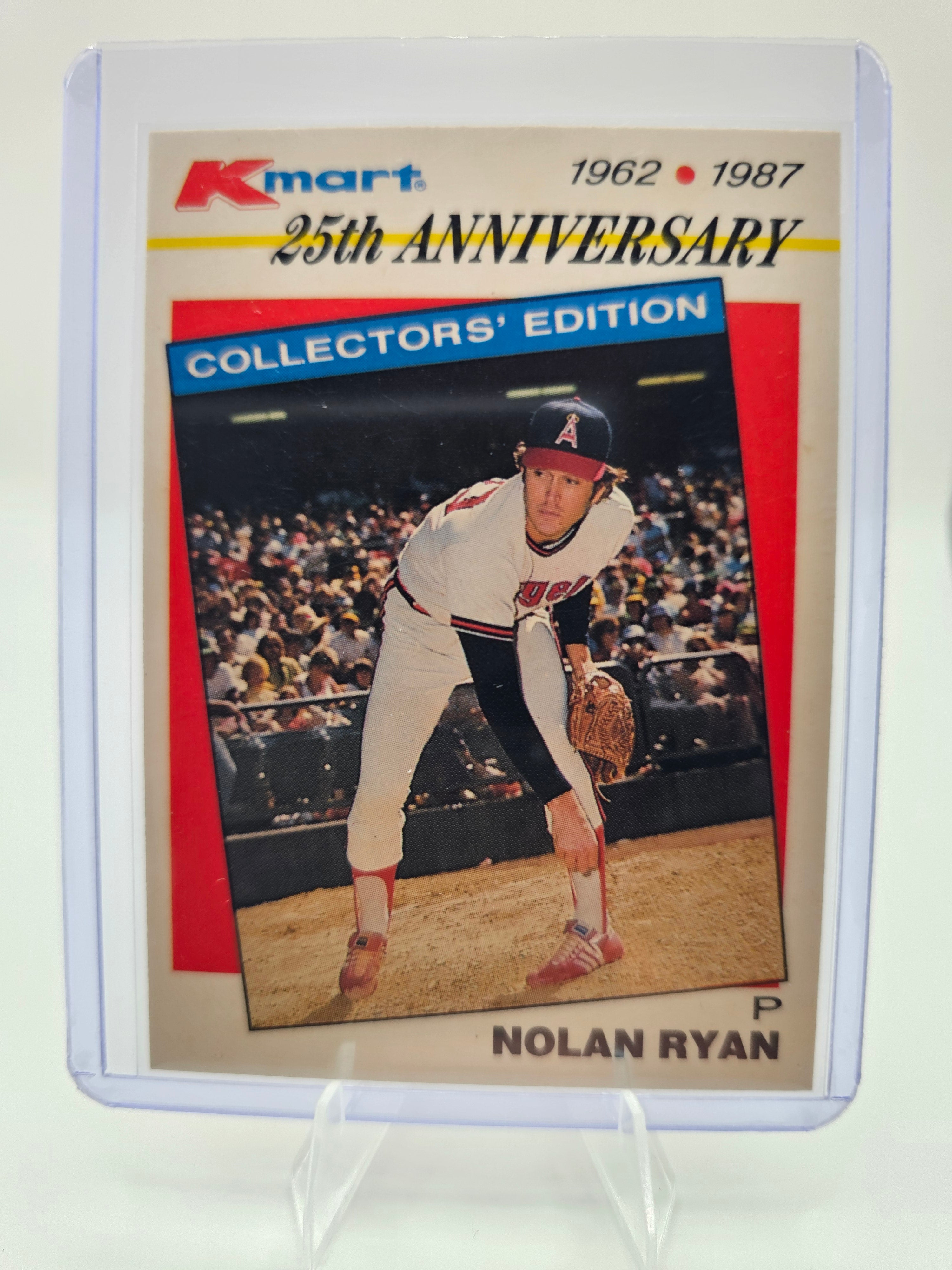 1987 Topps Kmart 25th Anniversary Baseball's Stars of the Decades #20 Nolan Ryan
