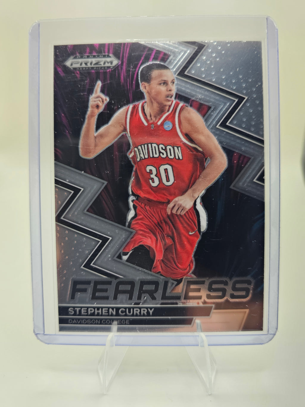 2023 Panini Prizm Draft Picks #17 Stephen Curry Fearless Silver